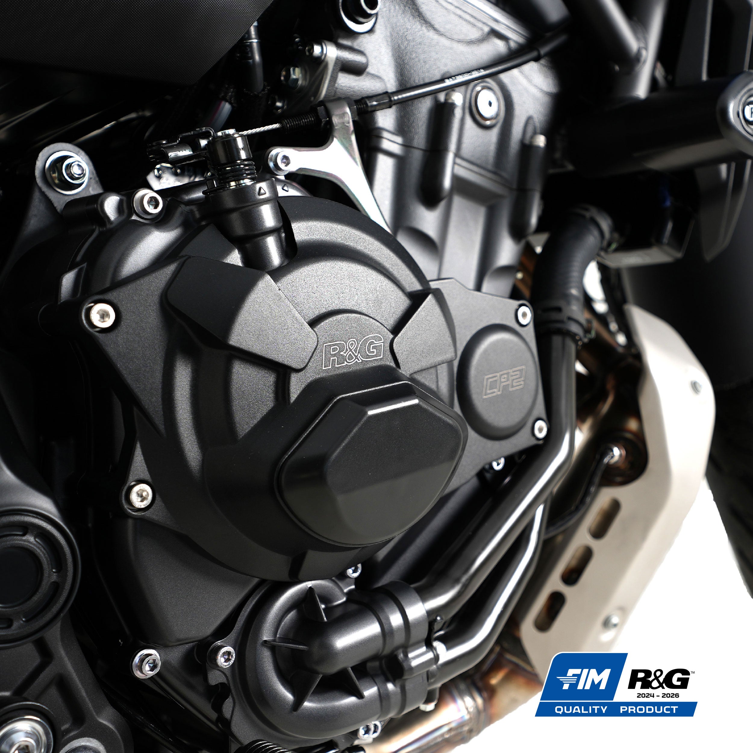 PRO Clutch cover (RHS) Fantic Caballero 700 '23-, Yamaha Tenere World Rally(T7) '23-, MT-07 '14- '24, Tenere 700 '19-'24, YZF-R7 '22-, Tracer 7 '21-,R7 '22-25 & Tracer 7 GT '21-