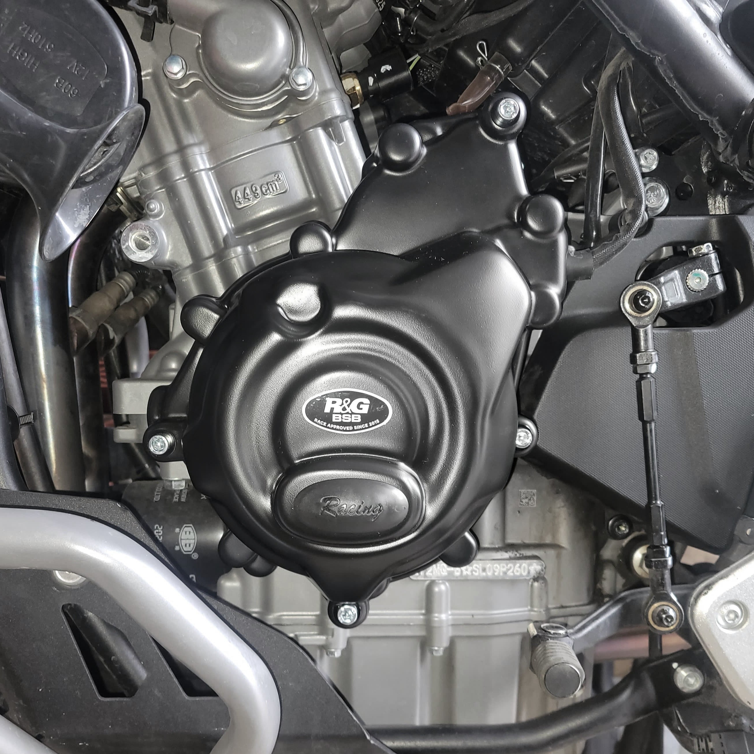 Engine Case Cover Race Kit (2-piece) for CF Moto 450MT/450NK '24- & IBEX 450(USA) '24-