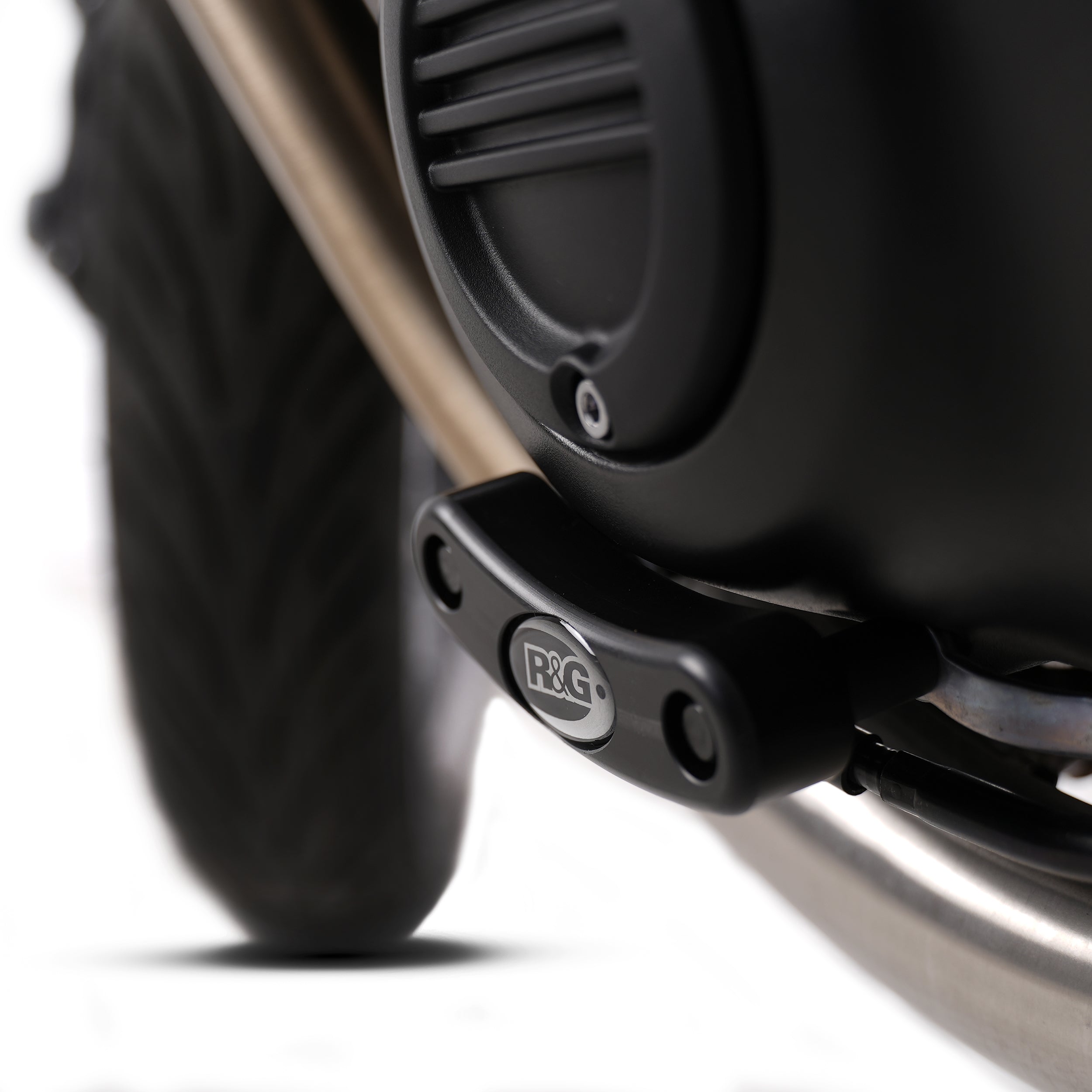 Engine Case Slider for Triumph Bonneville T120 '16-25, Street Twin, Thruxton 1200R '16-, Speed Twin 1200 '19-, Scrambler 900 '23-25 & Speed Twin 900 '22- models (LHS)