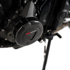 Carbon Fibre Engine Case Slider (LHS) for Triumph Trident 660 '21-, Daytona 660 '24- & Tiger Sport 660 '22- '24