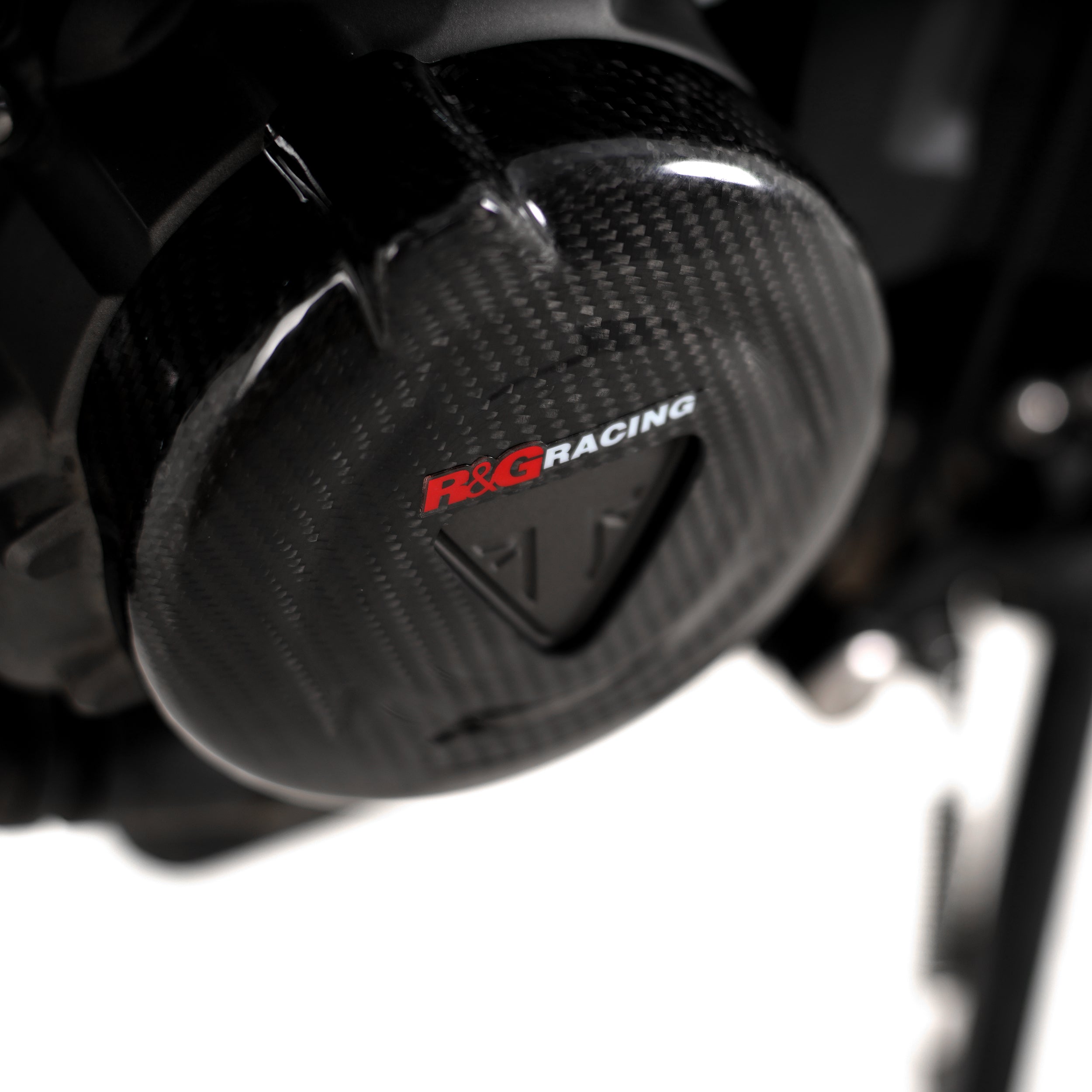 Carbon Fibre Engine Case Slider (LHS) for Triumph Trident 660 '21-, Daytona 660 '24- & Tiger Sport 660 '22- '24