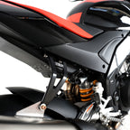 Exhaust Hanger & left hand Footrest Blanking Plate for the Aprilia RSV4 1100 Factory '19- '24 & Tuono V4 1100 (Factory) '21-
