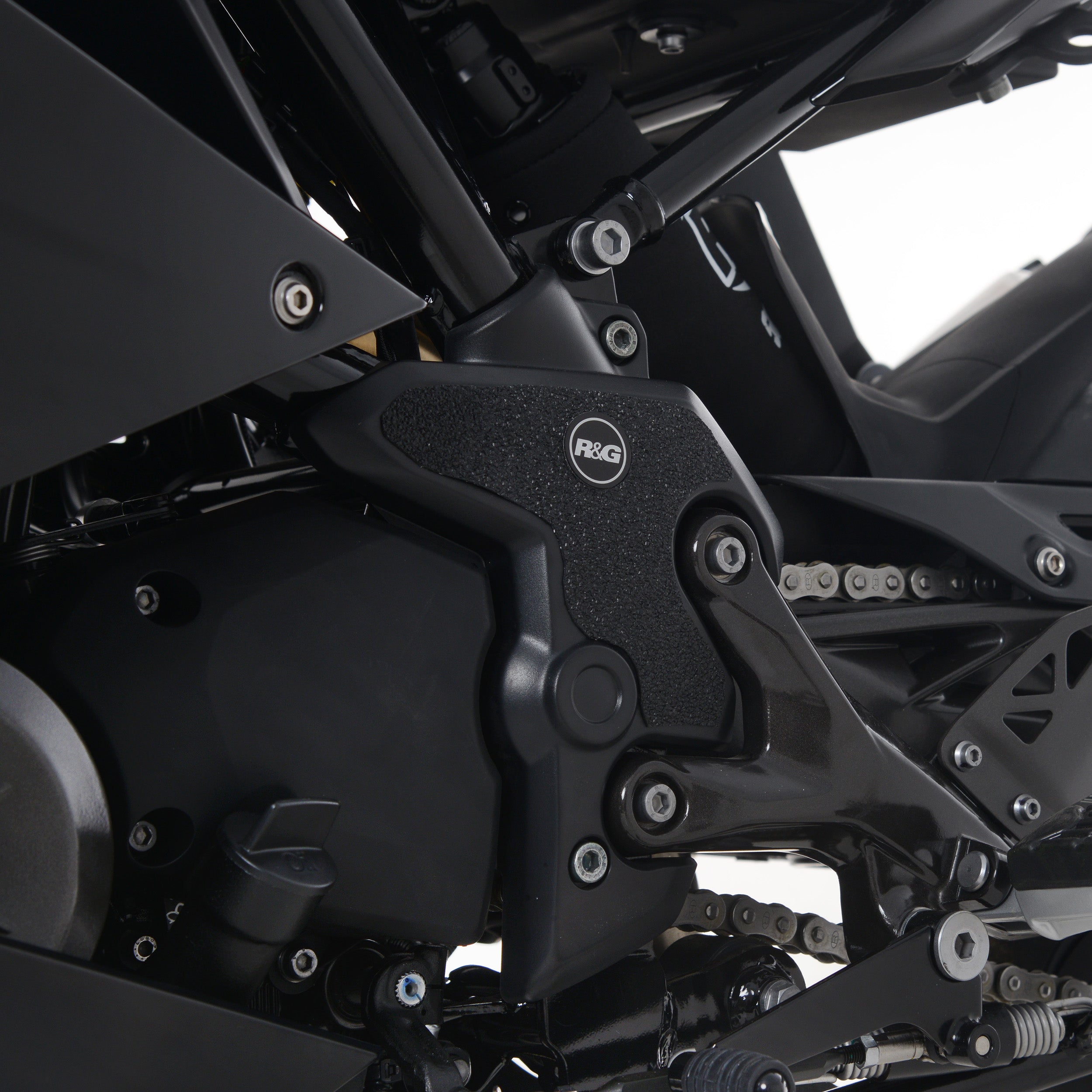 R&G Boot Guard kit for BMW G310RR '22-25 & TVS Apache RR 310 '21-25.