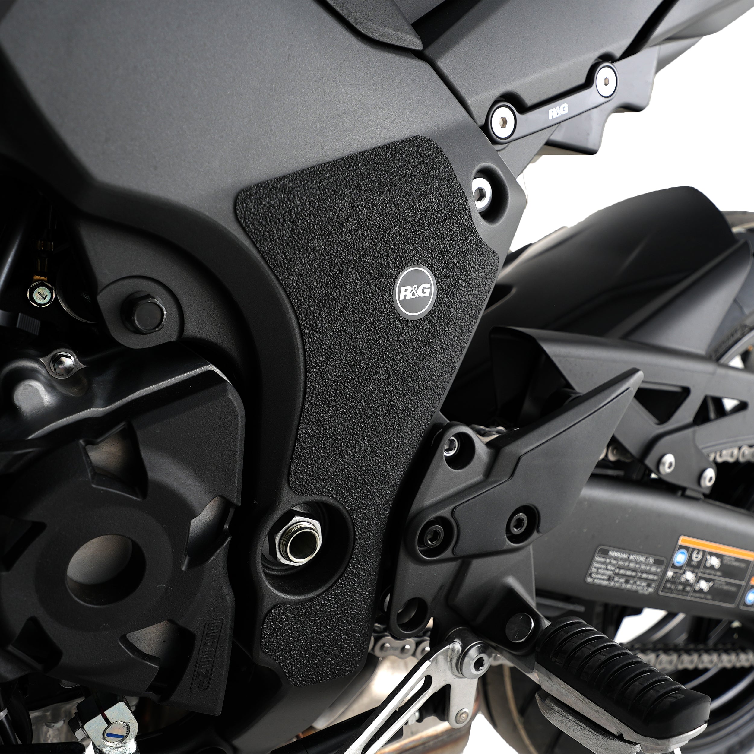 R&G Boot Guard Kit for Kawasaki Z1100 '26-, Z1000SX '11-'19 & Ninja 1000SX '20- '24 & Ninja 1100SX '25-