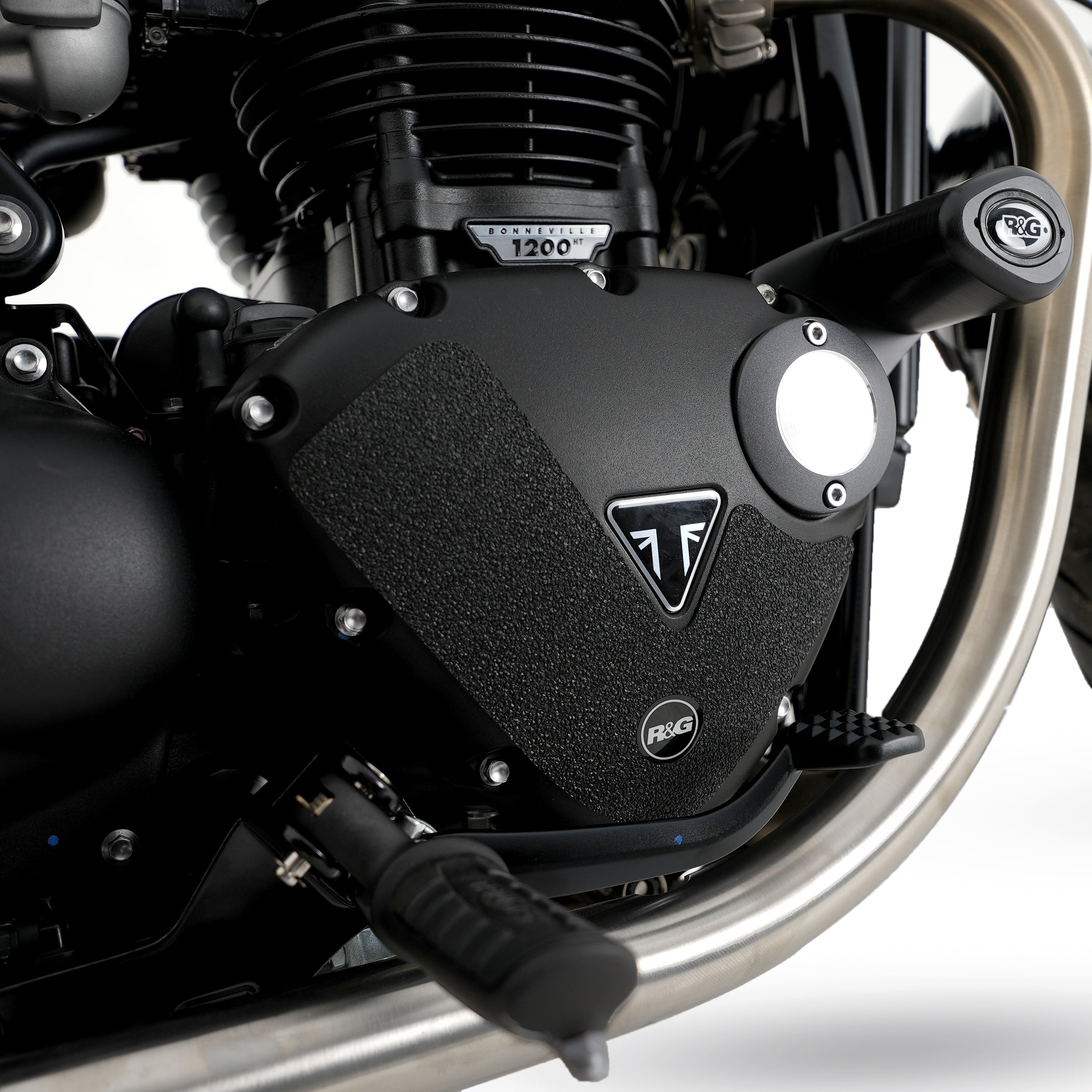 R&G Boot Guard Kit for Triumph Bonneville Bobber '17-25 & Street Cup '17-