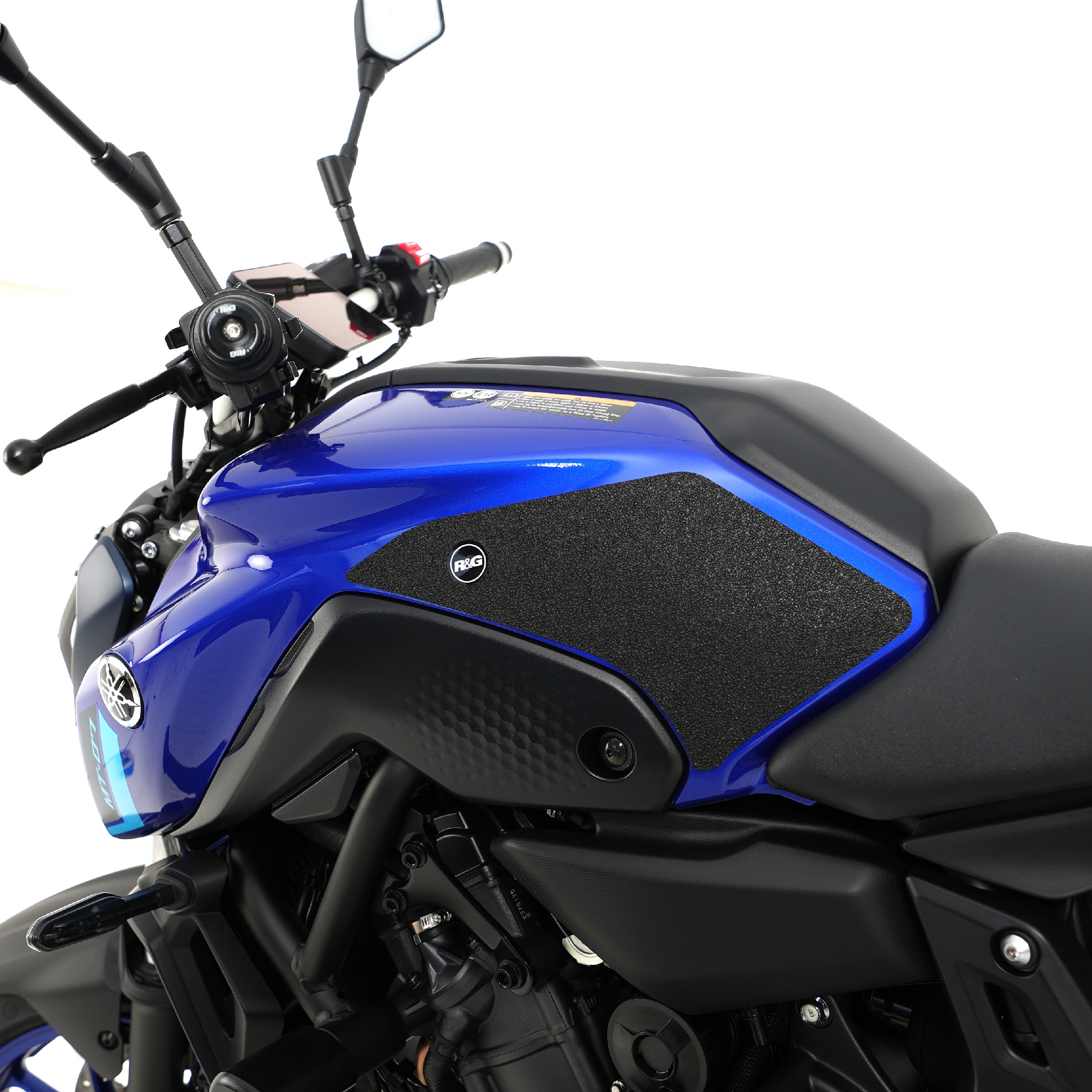 R&G Tank Traction Grips for Yamaha MT-07 '21- '24
