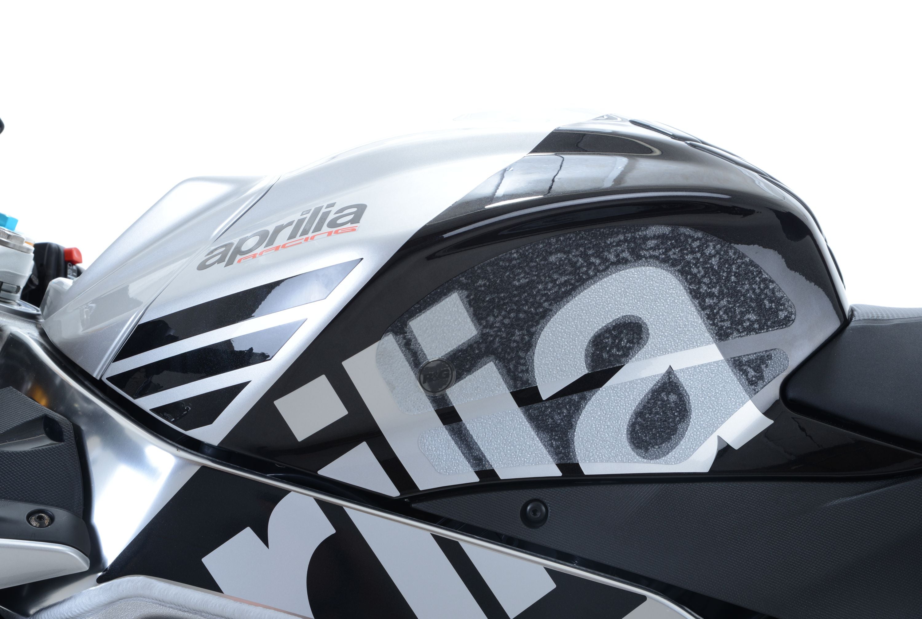 R&G Tank Traction Pads for Aprilia RSV4 '09-, Tuono V4 '11-'20 &  RSV4 1100 Factory '19-'20