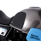 R&G Tank Traction Grips for Royal Enfield Himalayan '17- & Scram 411 '22-24.
