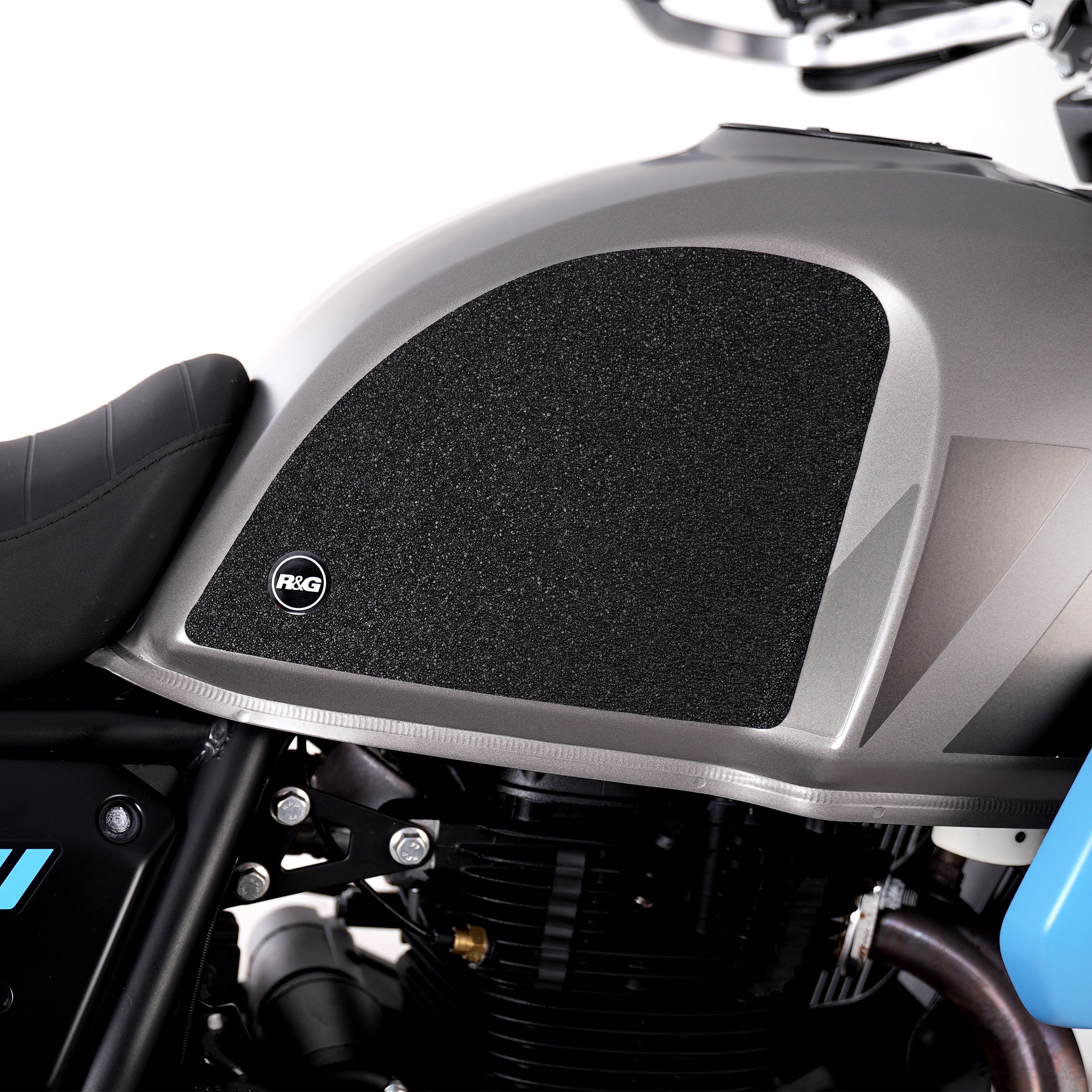 R&G Tank Traction Grips for Royal Enfield Himalayan '17- & Scram 411 '22-24.