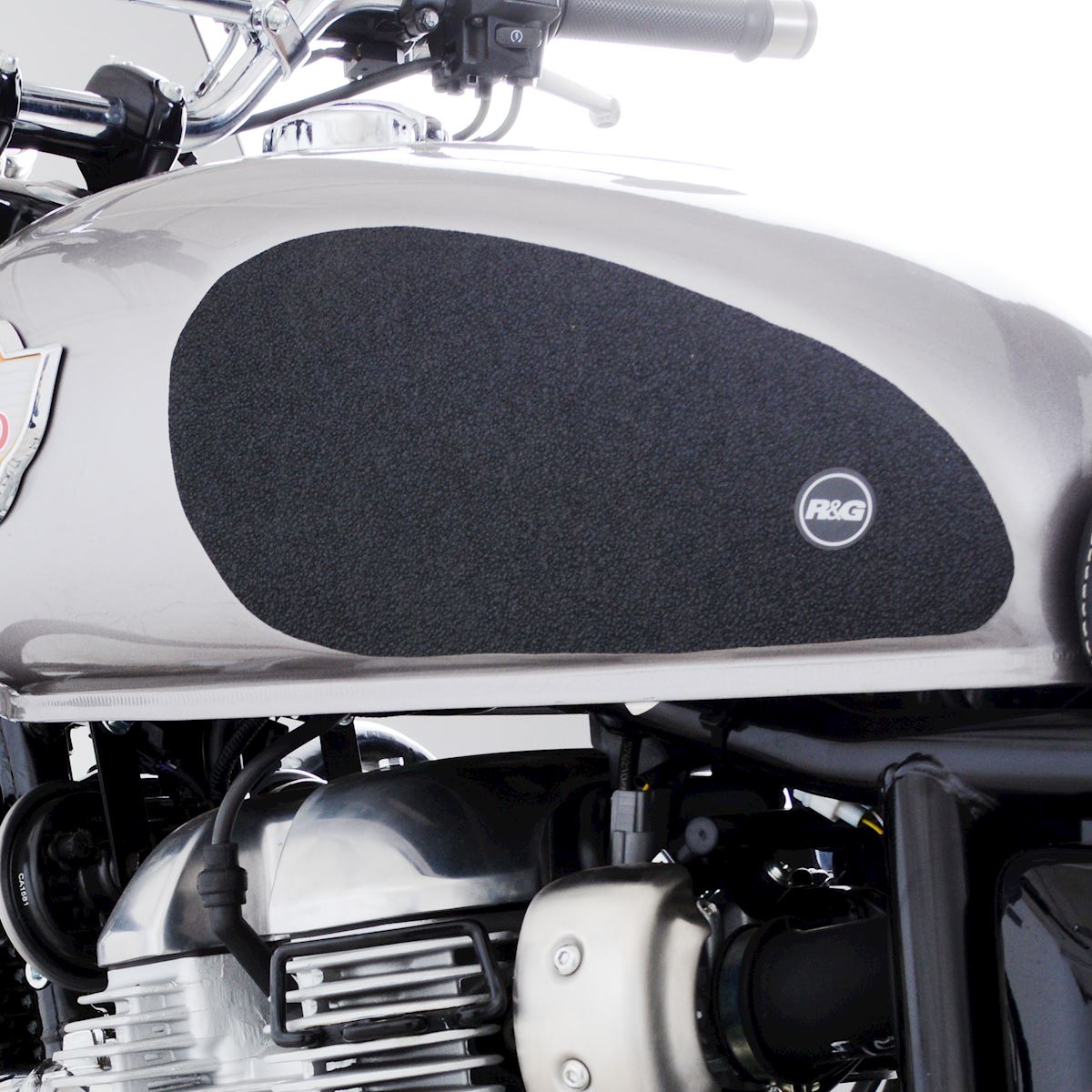 R&G Tank Traction Grips for Royal Enfield Interceptor 650 '19-  & Bear 650 '25-