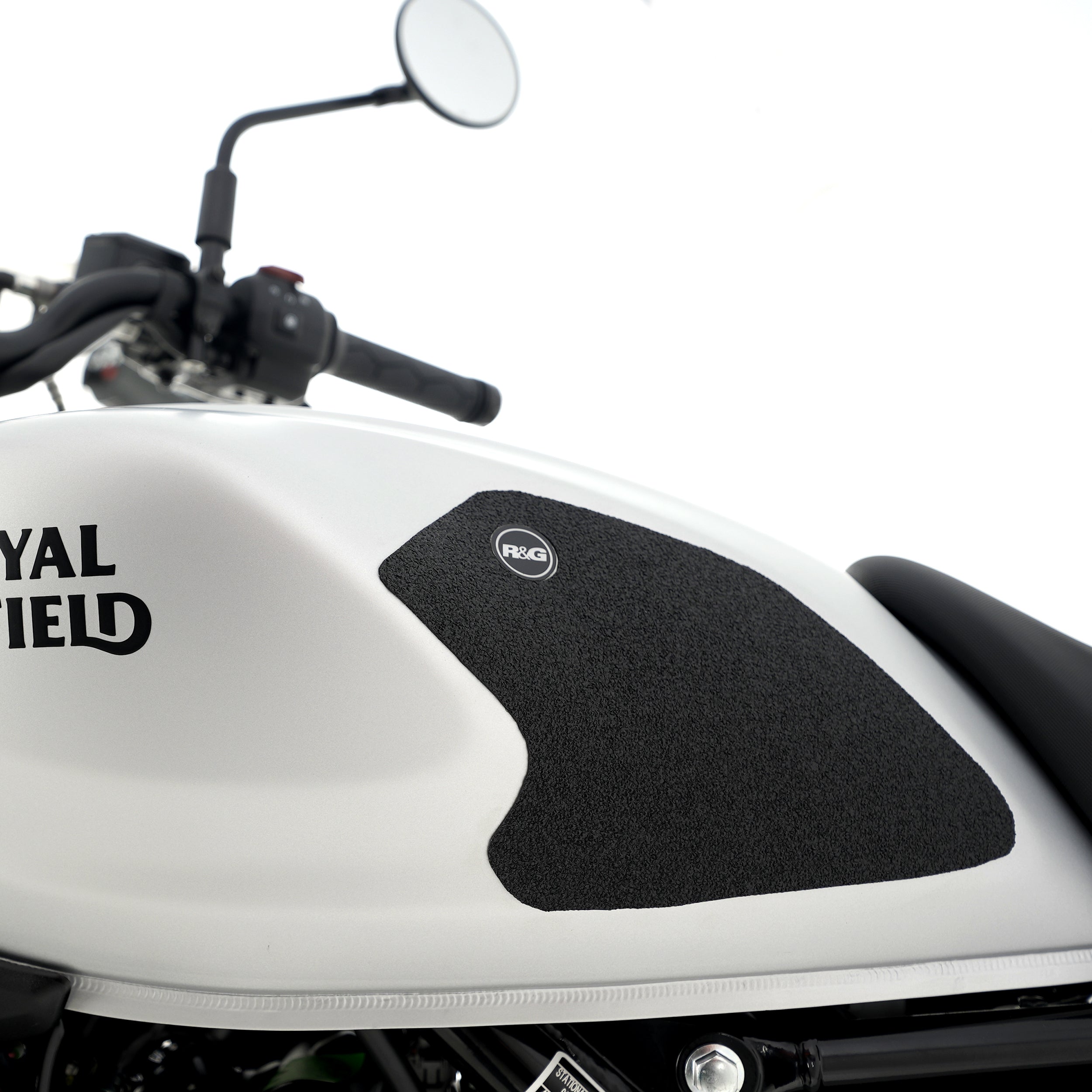 R&G Tank Traction Grips for Royal Enfield Guerrilla 450 '24-