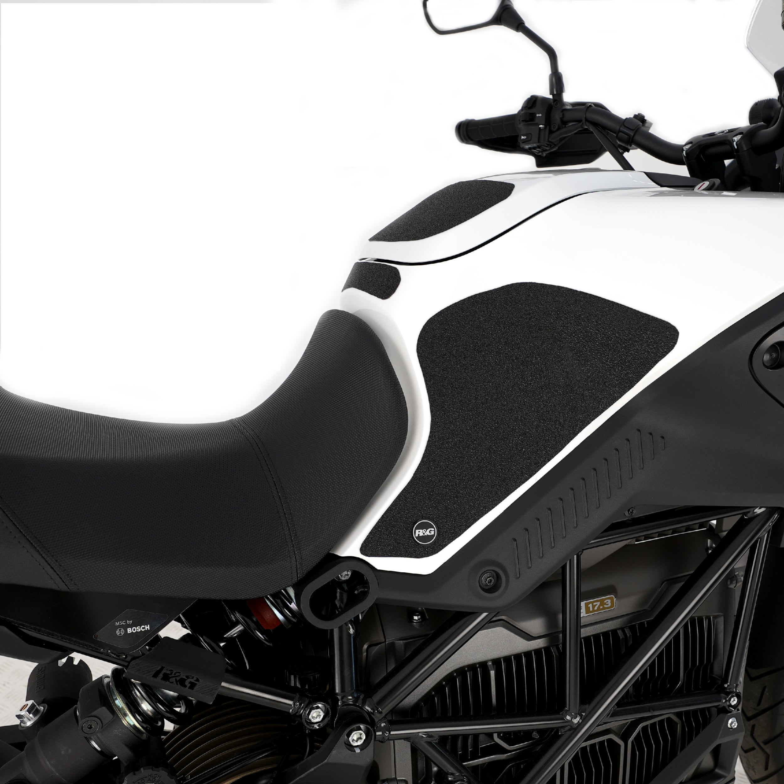 R&G Tank Traction Grips for Zero DSR/X '23- (2-Piece)