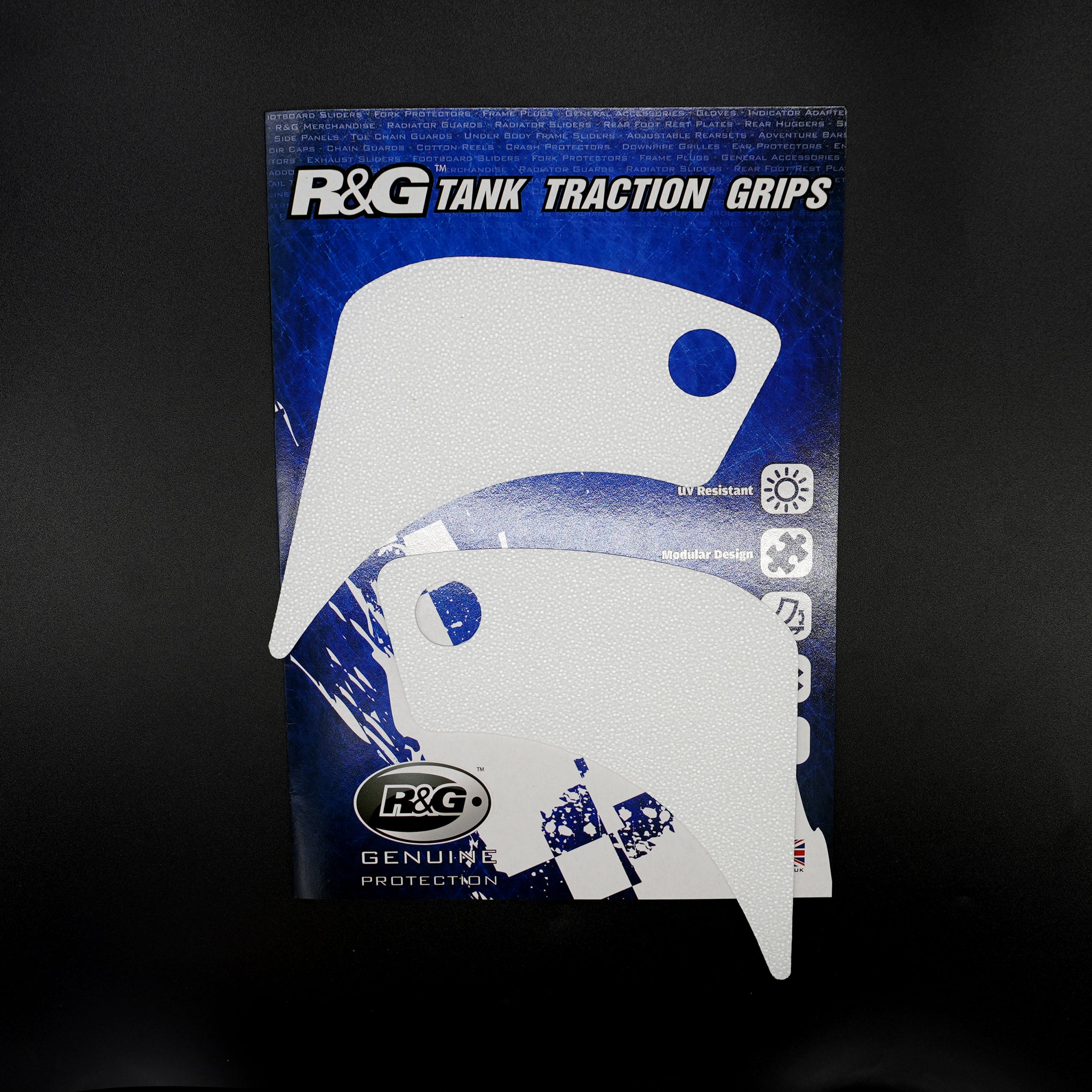 R&G Tank Traction Grips for Lexmoto LXR (SE) '21-25.