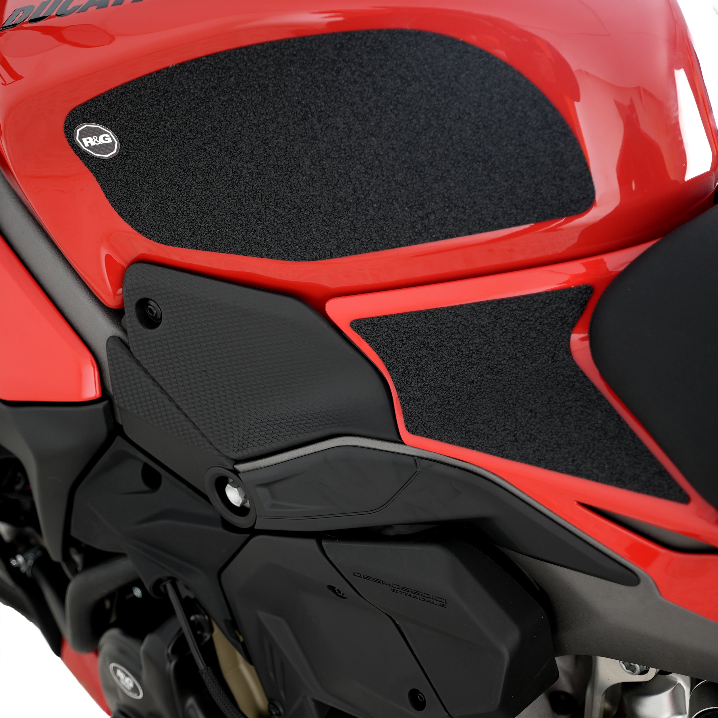 R&G Tank Traction Grips for Ducati Panigale V4 S, Streetfighter V4(S)  '25-