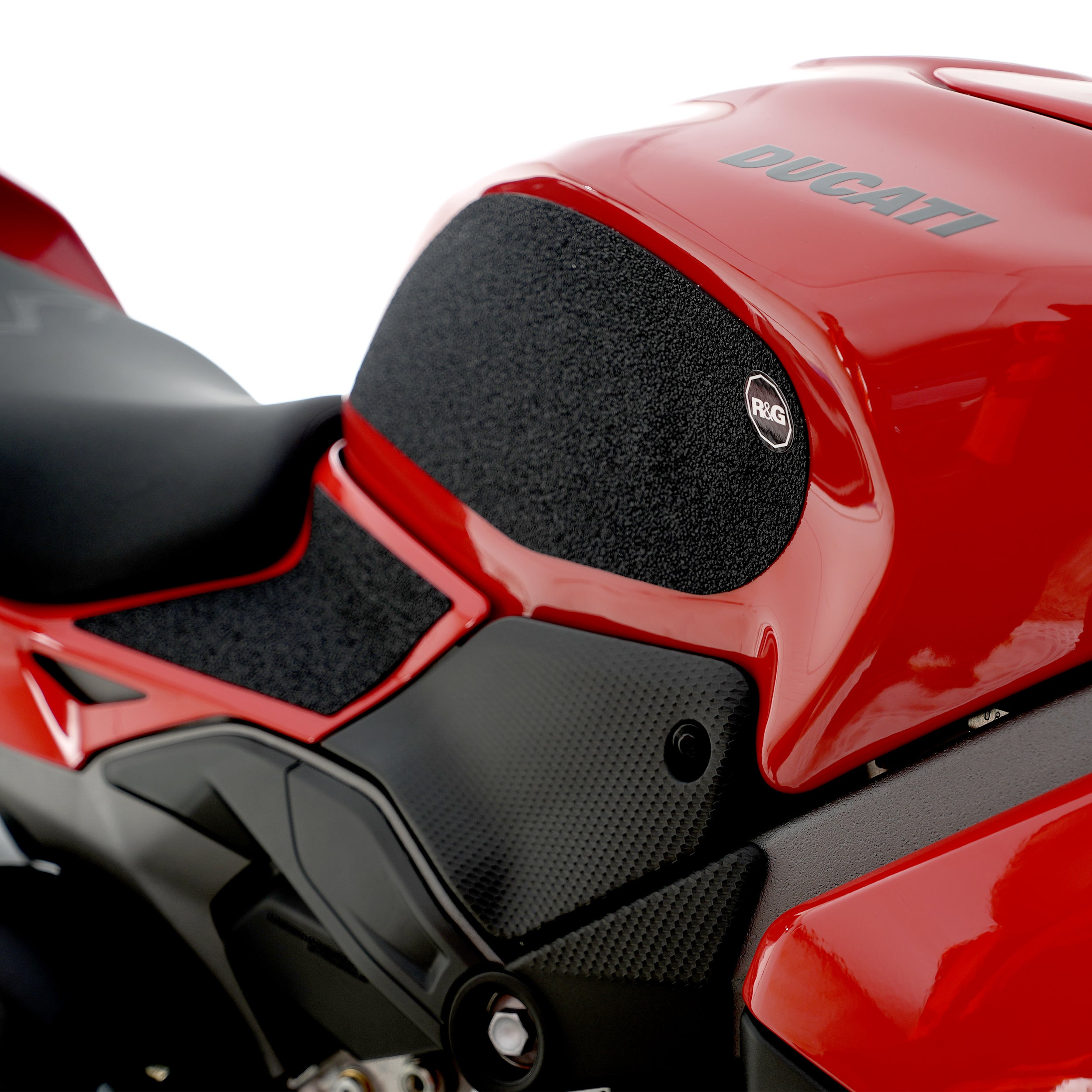 R&G Tank Traction Grips for Ducati Panigale V4 S, Streetfighter V4(S)  '25-