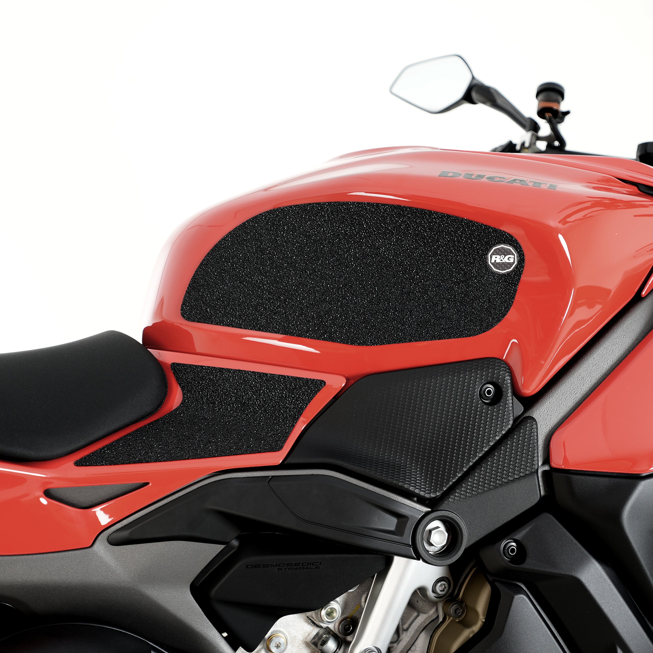 R&G Tank Traction Grips for Ducati Panigale V4 S, Streetfighter V4(S)  '25-