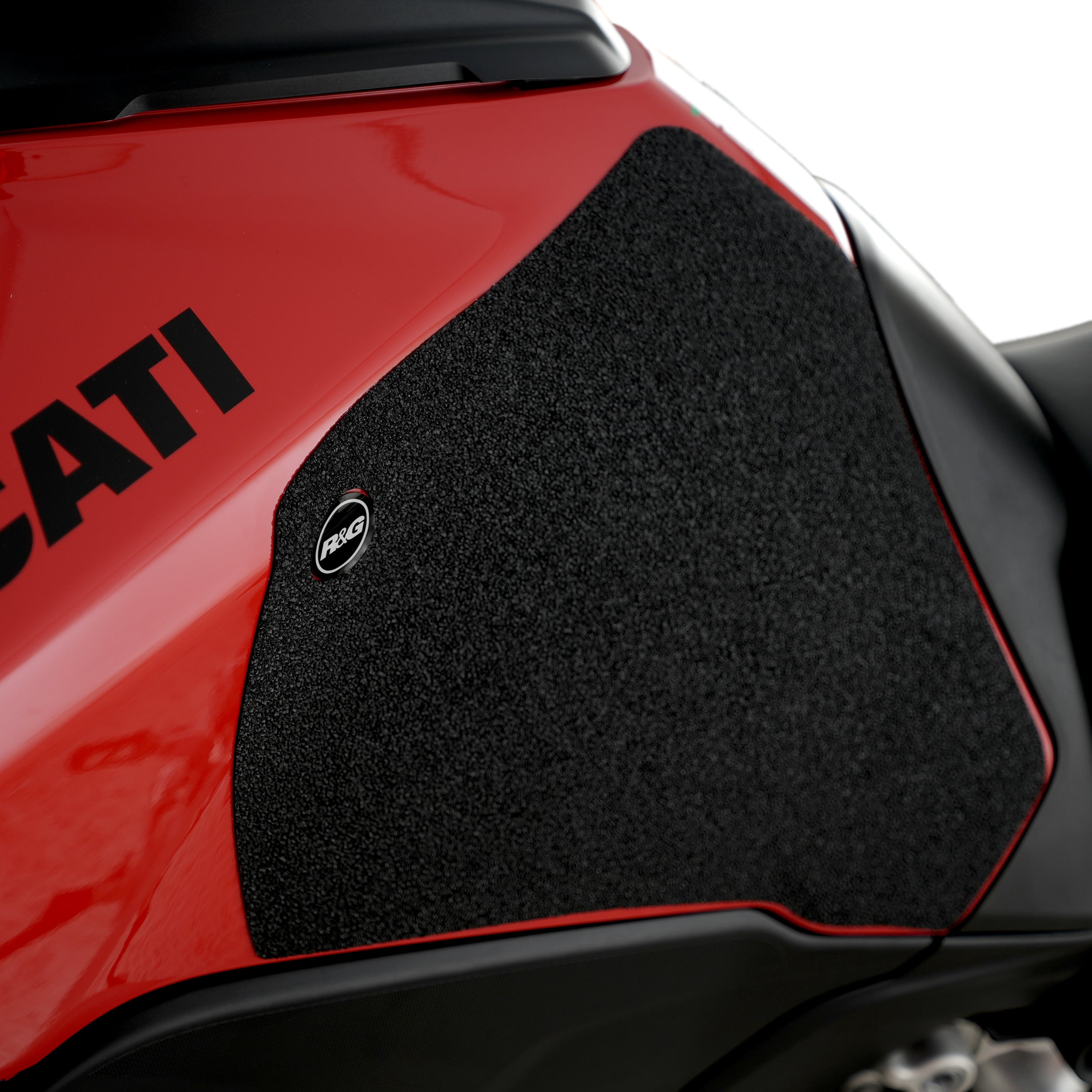 R&G Tank Traction Grips for Ducati Multistrada V2 '25- (2-Piece Kit)