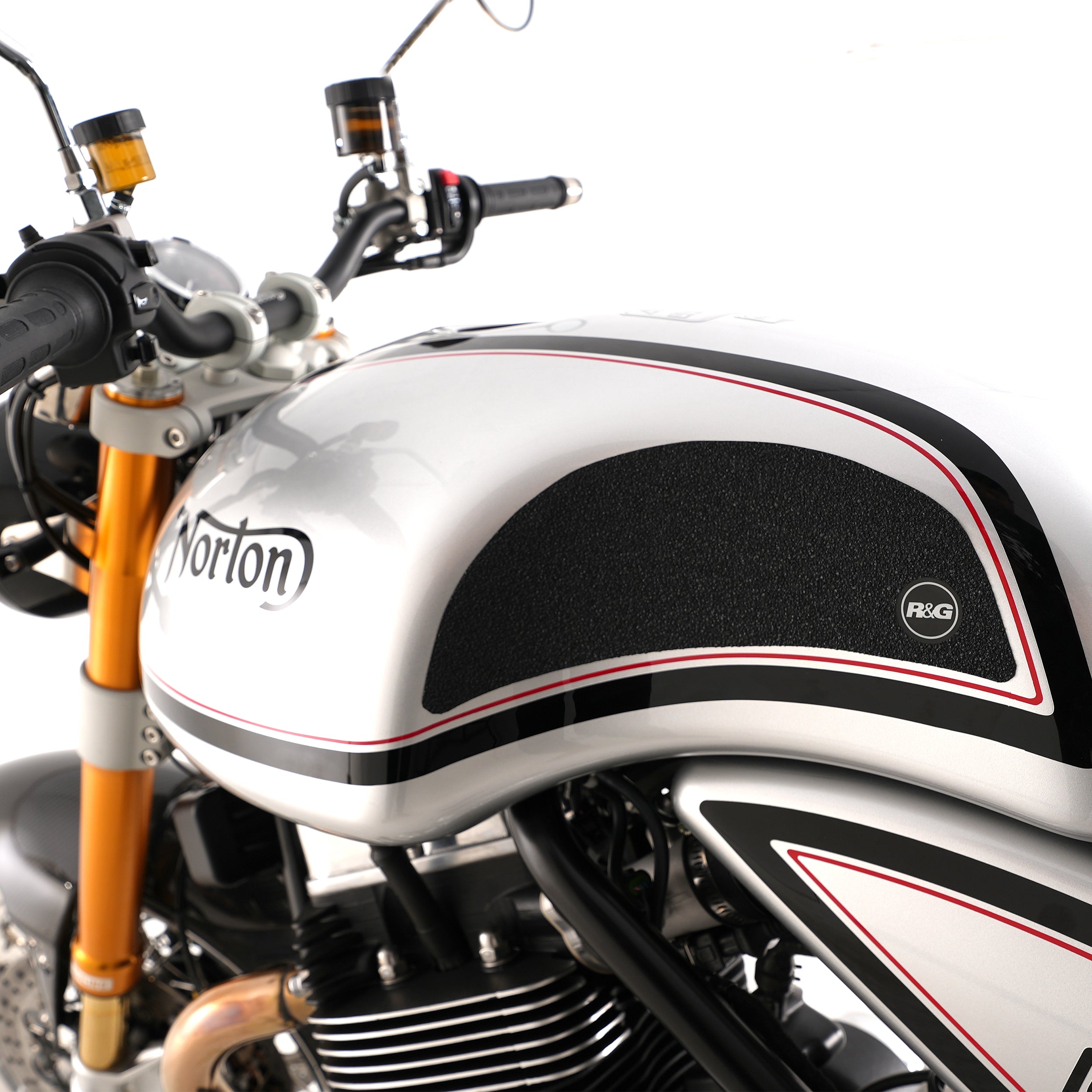 R&G Tank Traction Grips for Norton Commando 961 Sport '23-25.