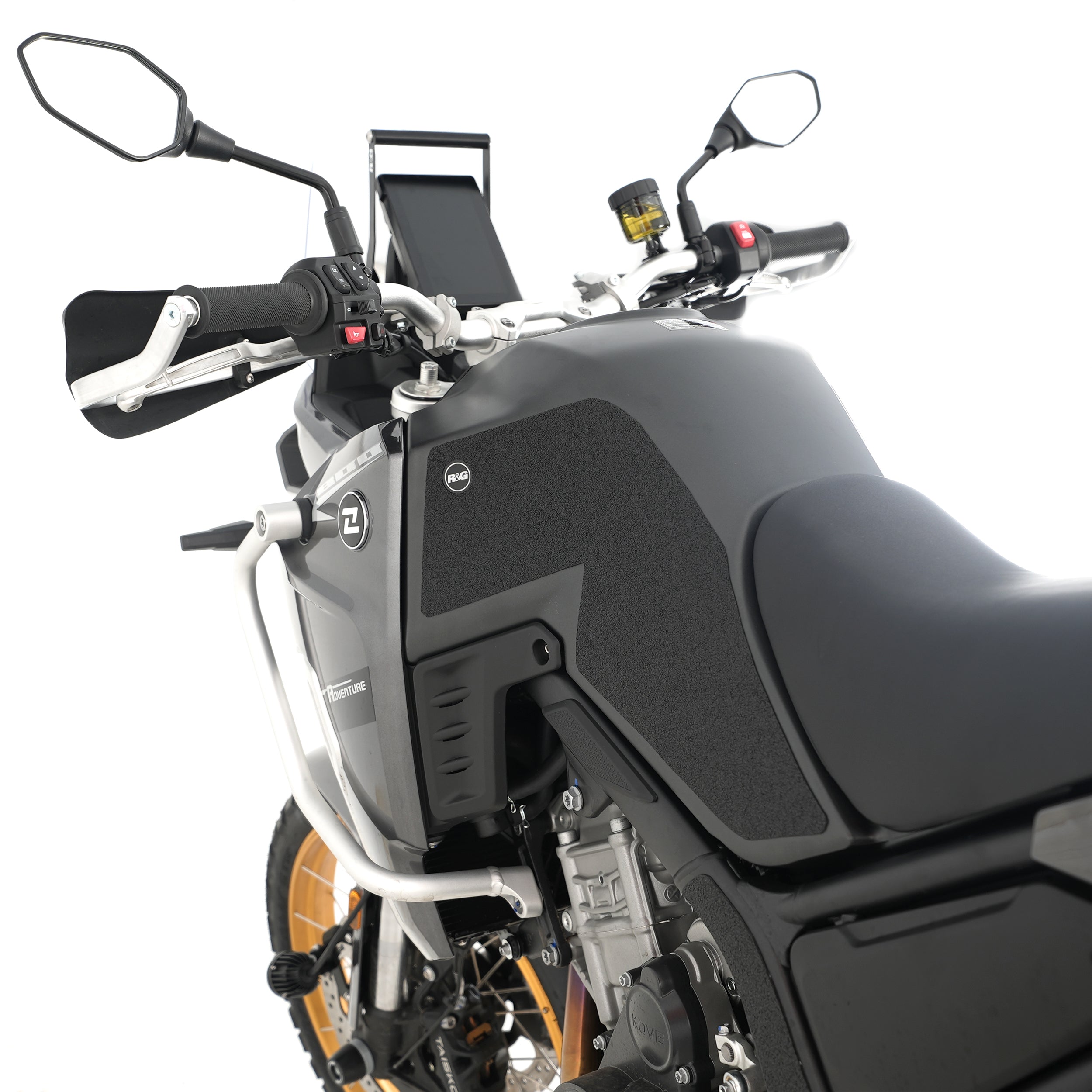 R&G Tank Traction Grips for Kove 800X '25-,800X PRO '24-, 800X Rally '25- & 800X Touring '25-