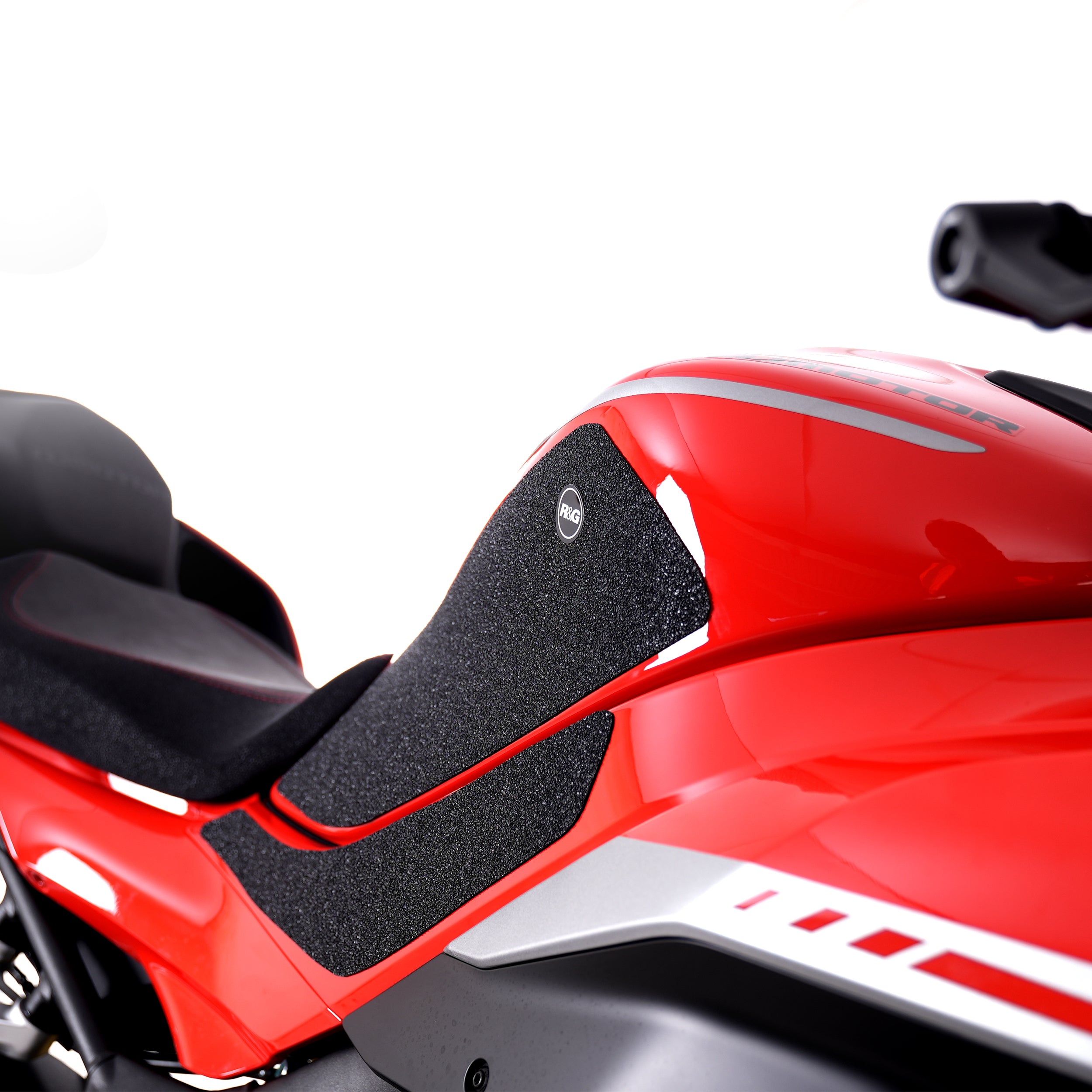 R&G Tank Traction Grip for QJMOTOR SRK 800 RR '25-  (4 Piece Kit)