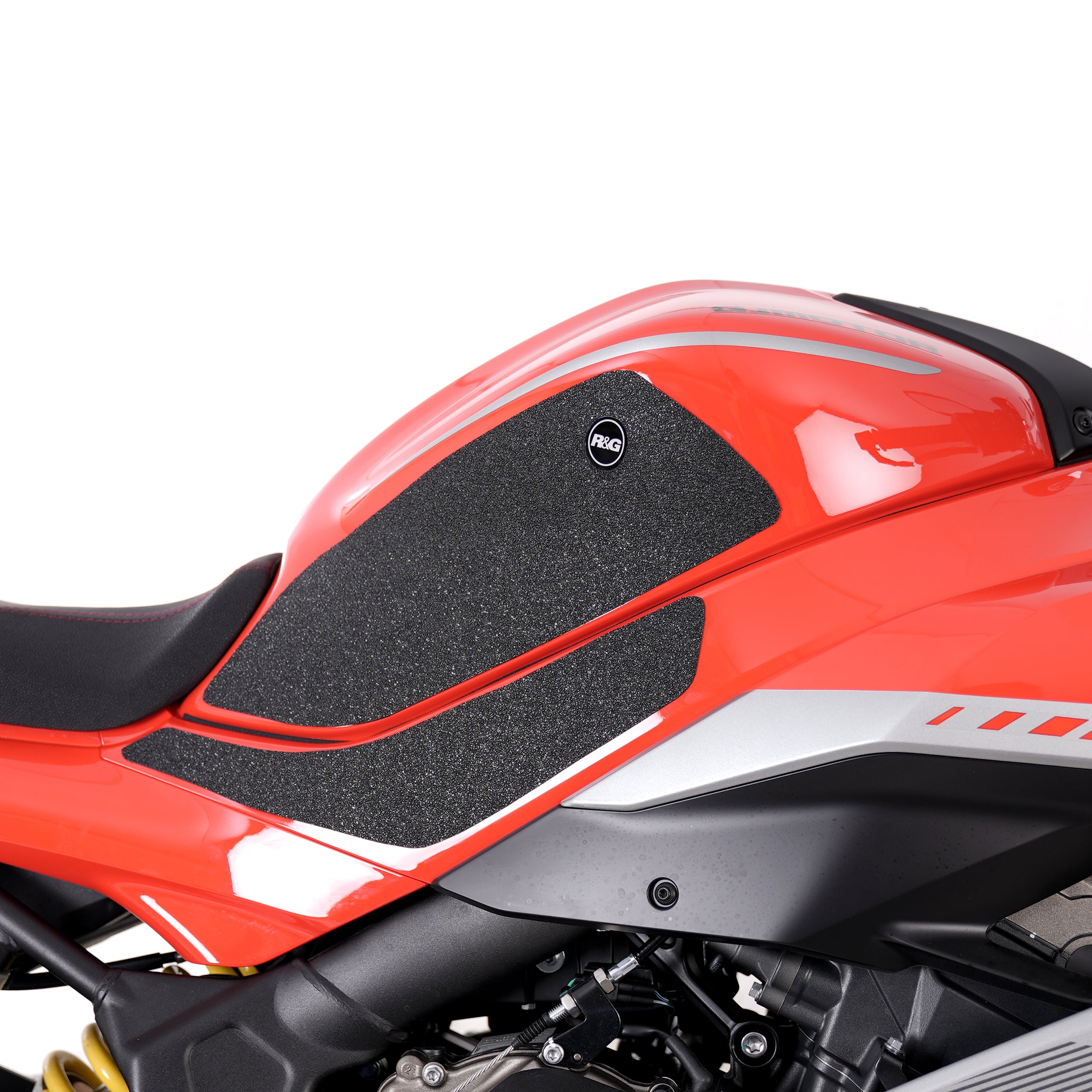 R&G Tank Traction Grip for QJMOTOR SRK 800 RR '25-  (4 Piece Kit)