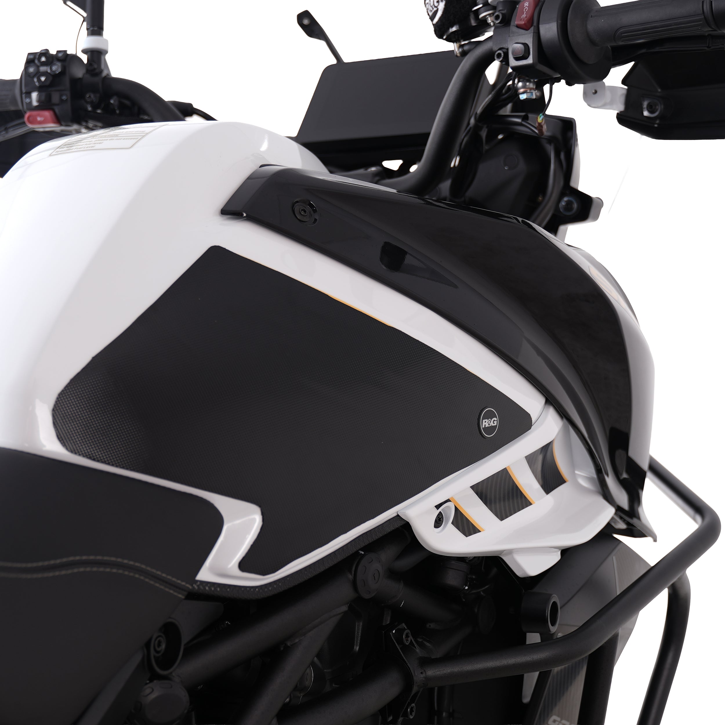 R&G Tank Traction Grip for QJMOTOR SRT 900 S '25- (2 Grip Kit)