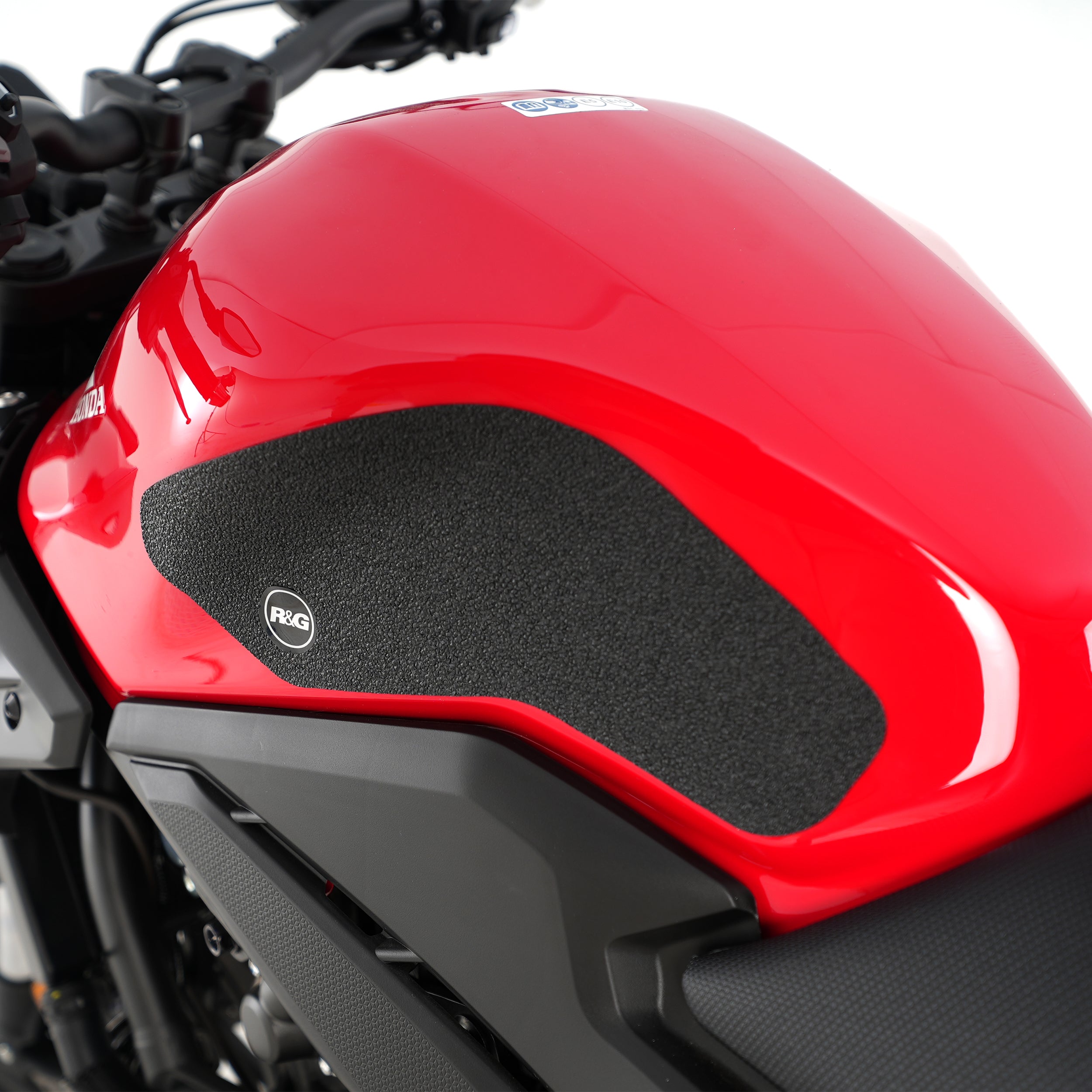 R&G Tank Traction Grips for Honda CBR500R '19- & CB500F '19-'23