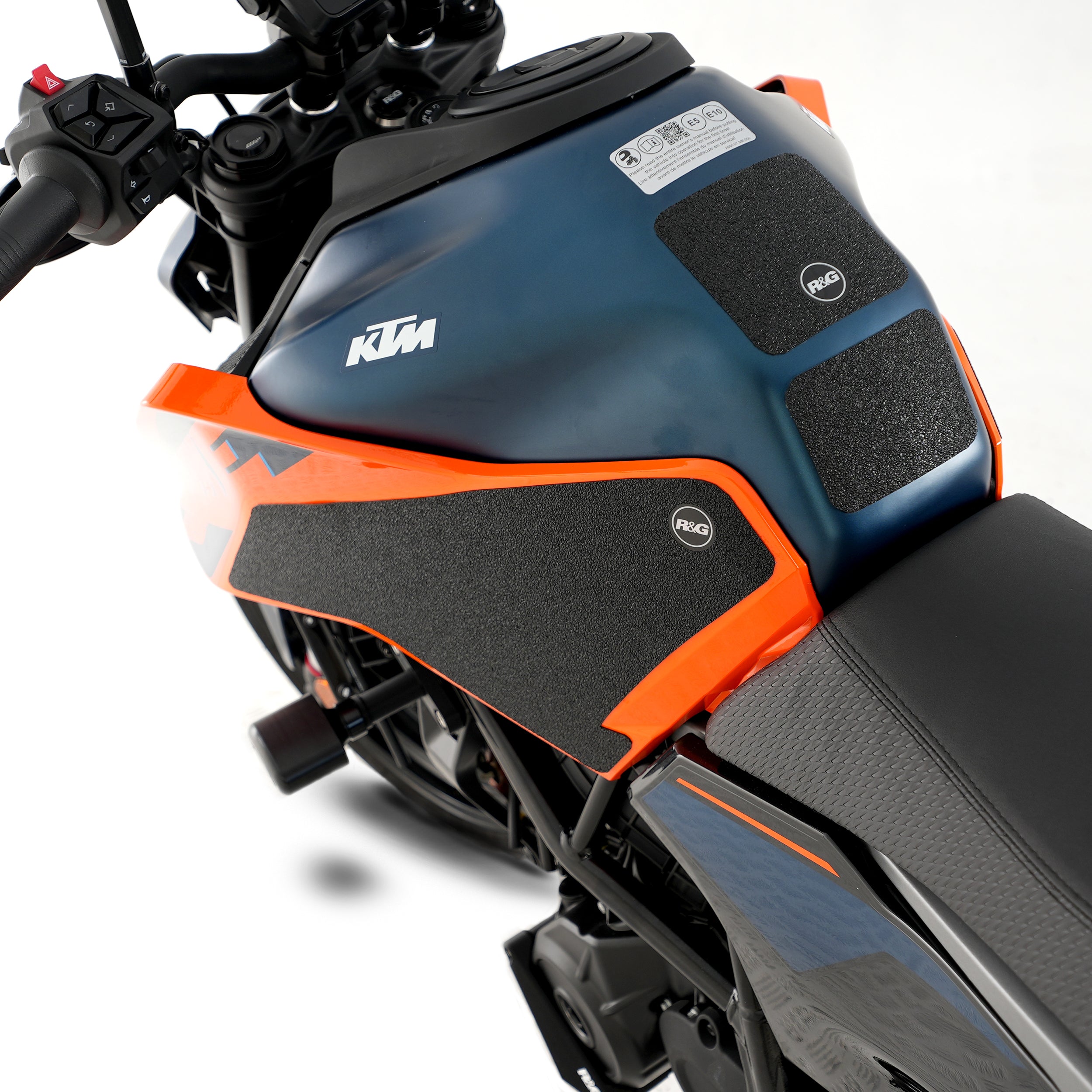 R&G Tank Traction Grips for for KTM Duke 125/250/390 '24-