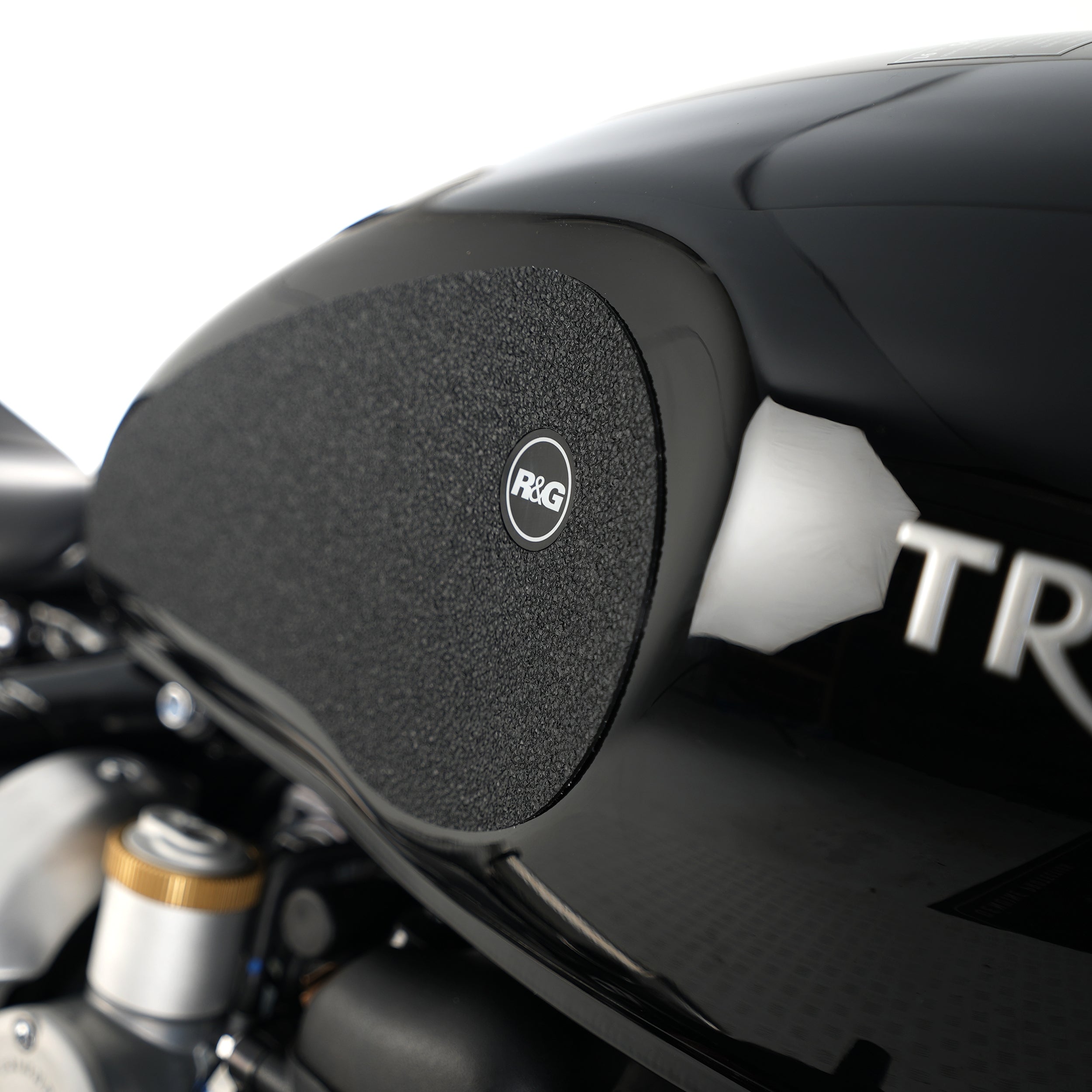 R&G Tank Traction Grips for Triumph Bonneville Bobber '17-