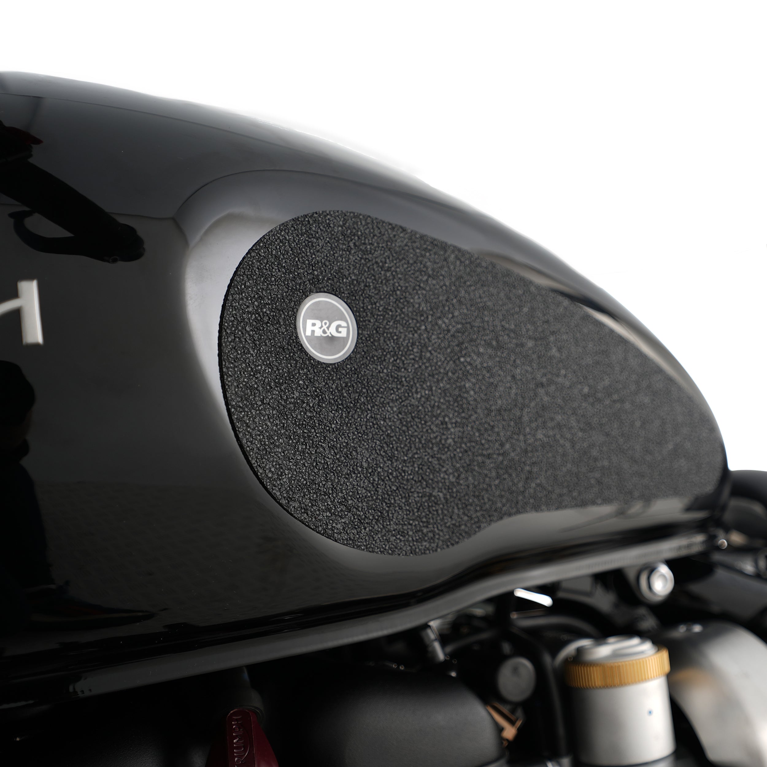 R&G Tank Traction Grips for Triumph Bonneville Bobber '17-