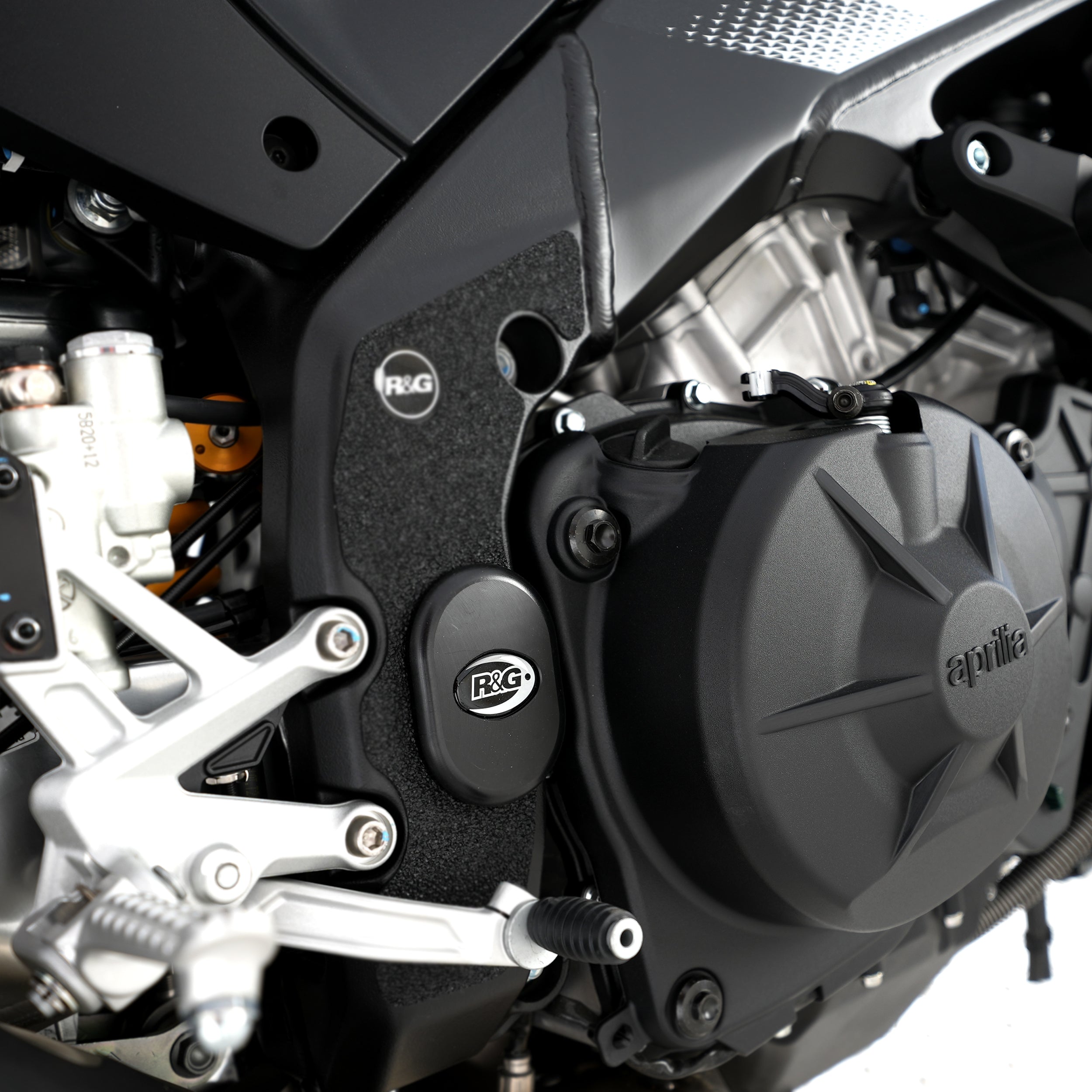 Frame Plug for Aprilia, Tuono V4 1100 Factory '15-, Caponord 1200 '13-, Tuono V4 & RSV4 1100 Factory '21-'24 models.