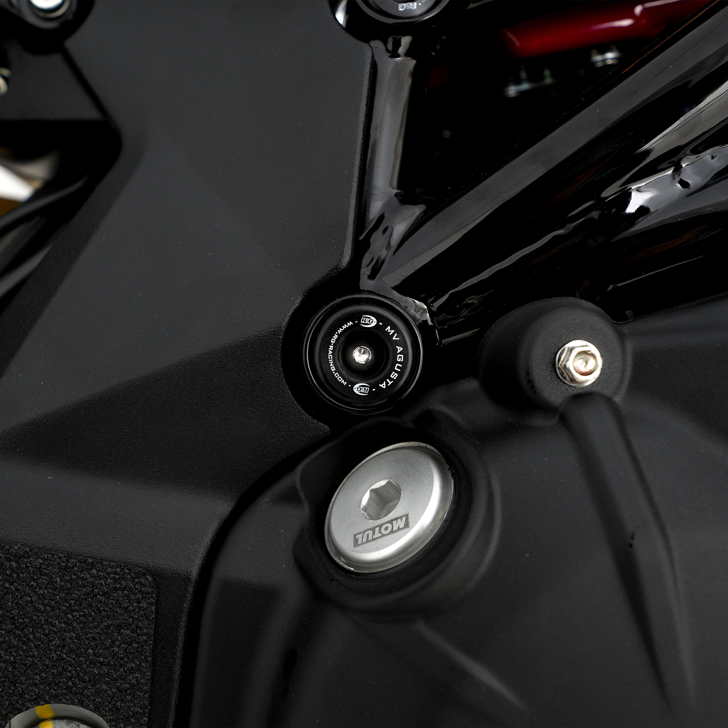 Lower Trellis Frame Plug for MV Agusta Brutale 675 ('12-) Superveloce 800 ('20-) & Brutale 1000RS '24-25.