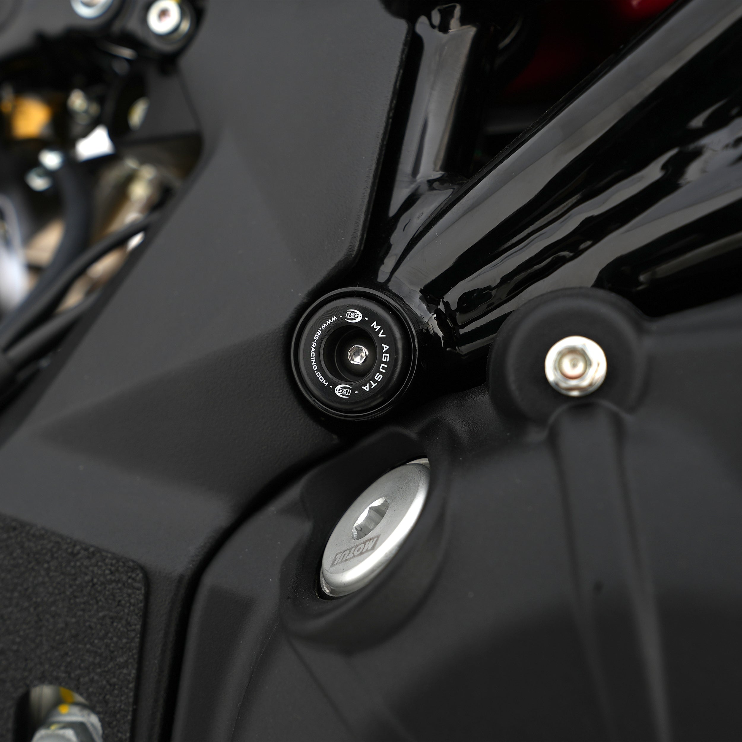 Lower Trellis Frame Plug for MV Agusta Brutale 675 ('12-) Superveloce 800 ('20-) & Brutale 1000RS '24-25.