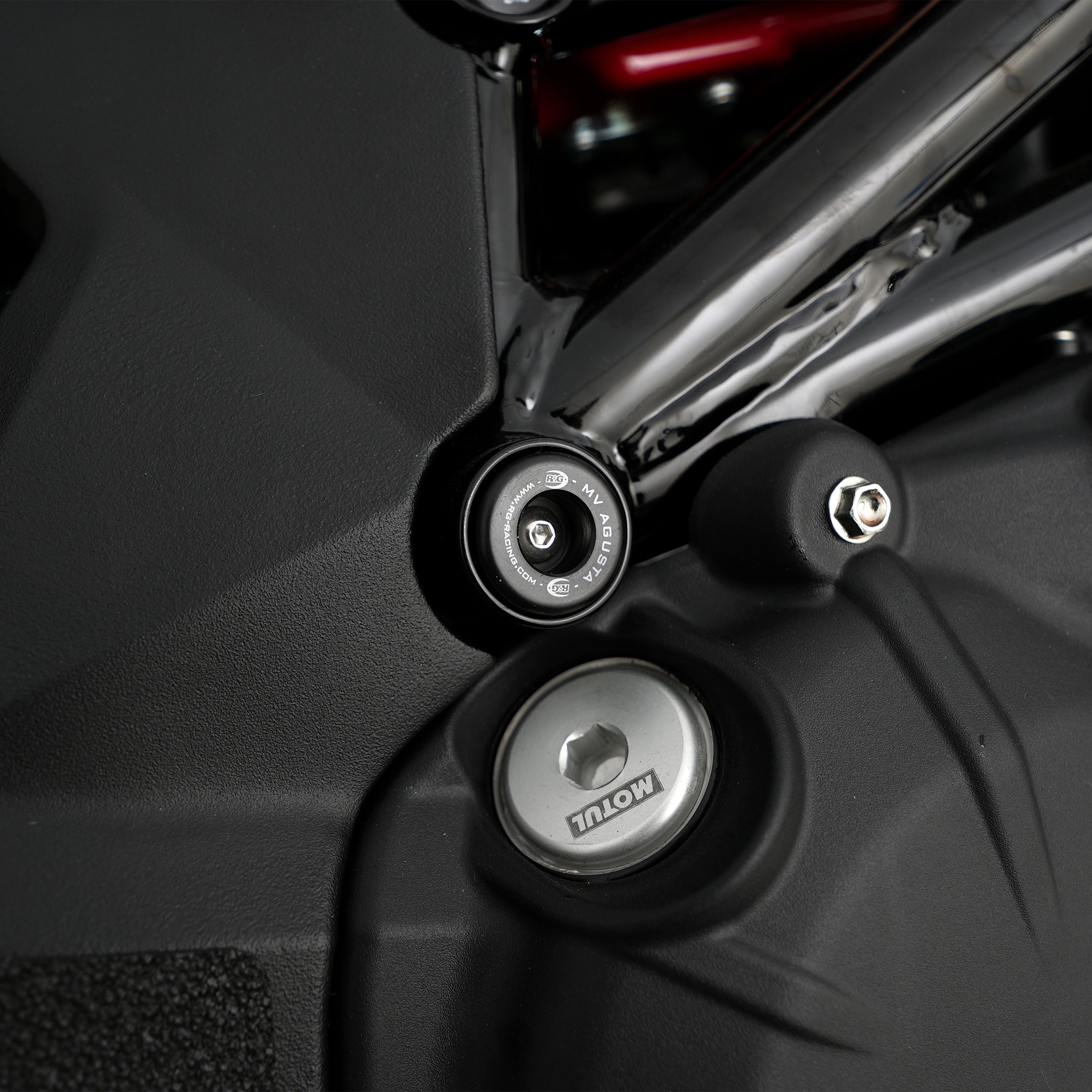 Lower Trellis Frame Plug for MV Agusta Brutale 675 ('12-) Superveloce 800 ('20-) & Brutale 1000RS '24-25.