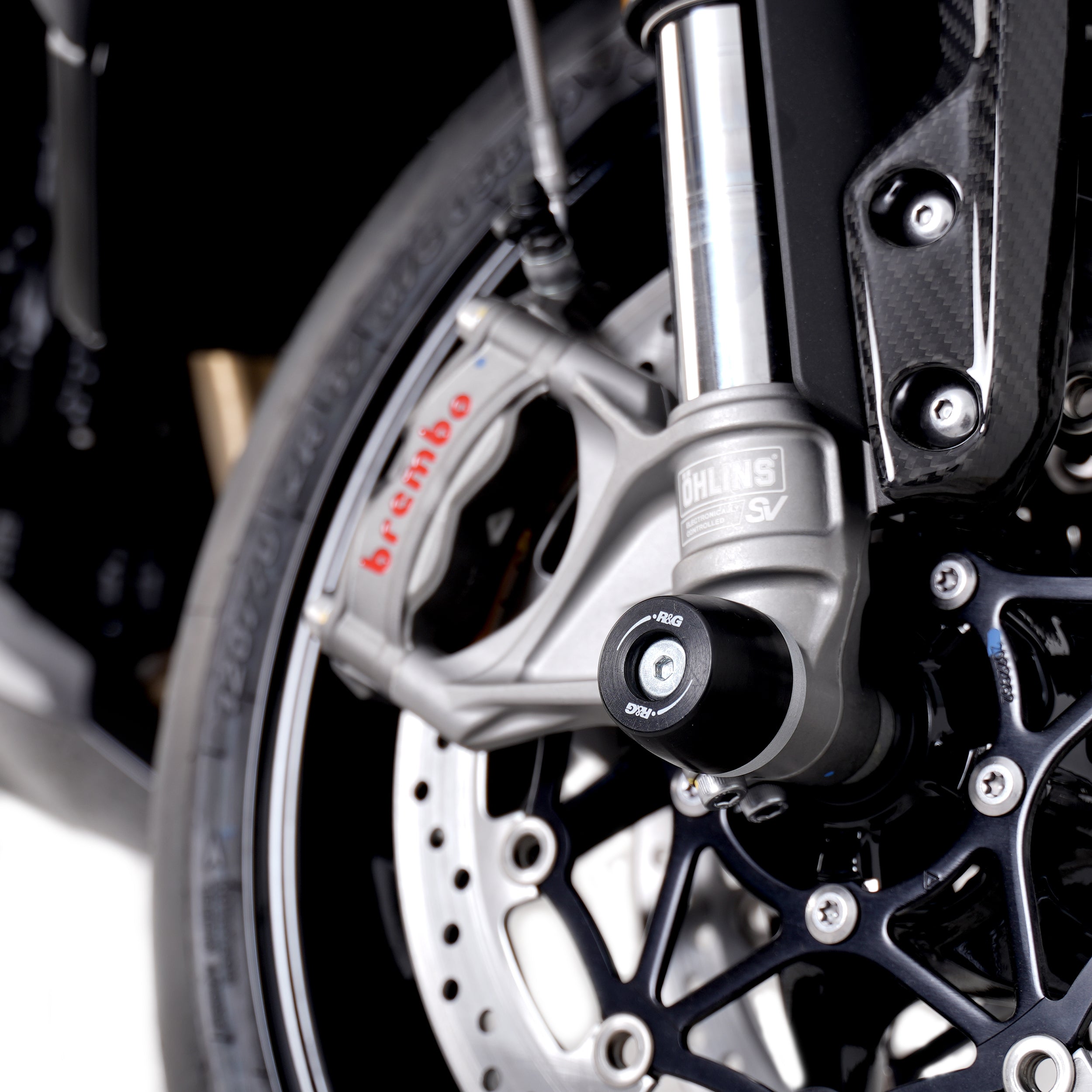 APEX Fork Protectors for Triumph Speed Triple 1200RR '22-, Speed Triple 1200RS '21-, Speed Triple 1200RX '25-, Speed Triple S '11-, Speed Triple RS '18-, Tiger Sport 800 '25- & Speed Triple R '11-