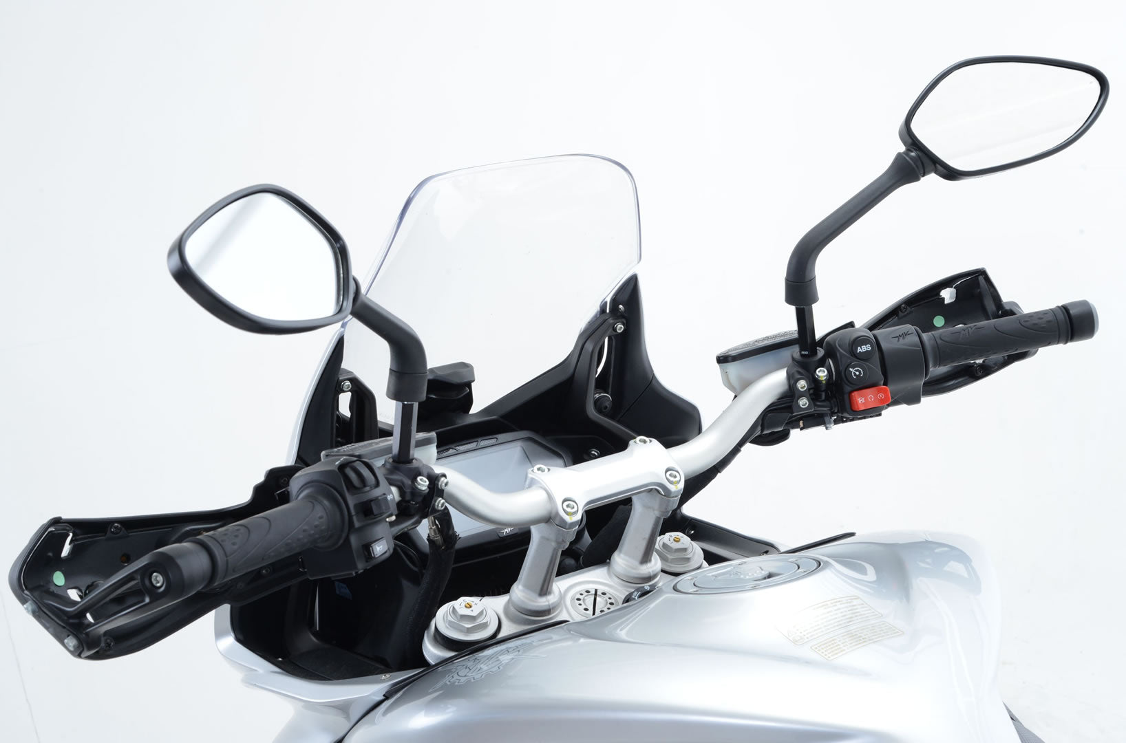 Mirror Risers M10 x 1.25 Threaded Mirrors (short (8mm) thread version)