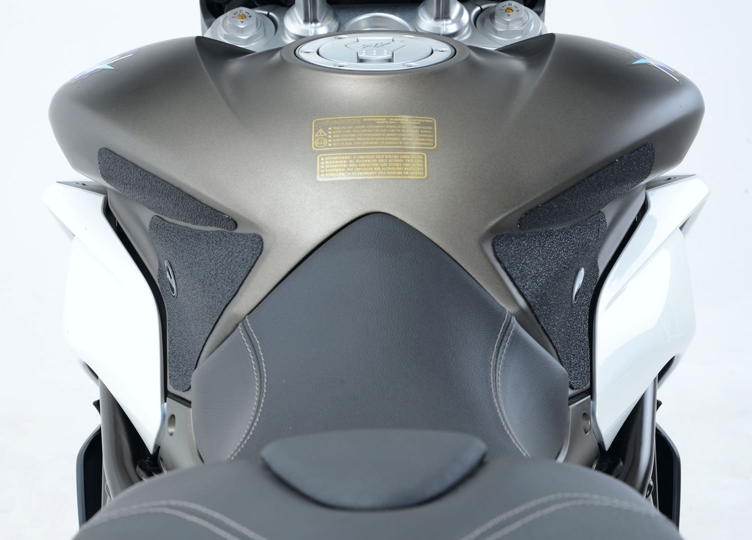 R&G Tank Traction Grips for MV Agusta Stradale 800 '15-