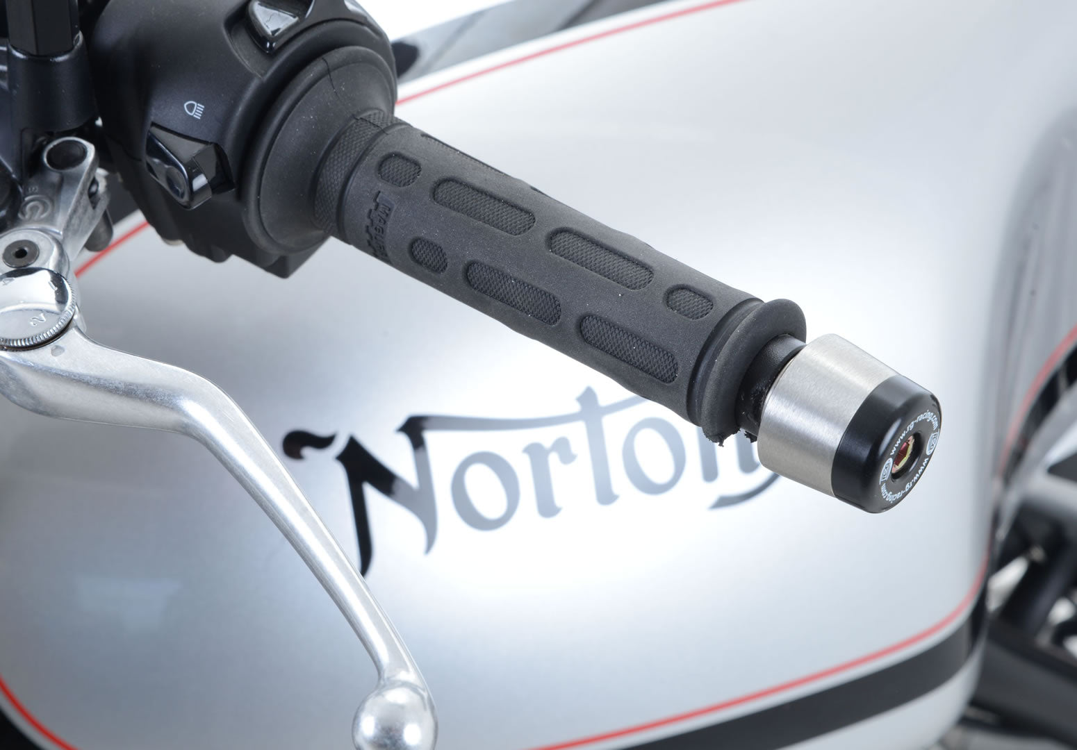 Bar End Sliders for Husqvarna Nuda 900/R '12-, Norton Commando 961 Sport  '15-25 and Zero SRF '19-