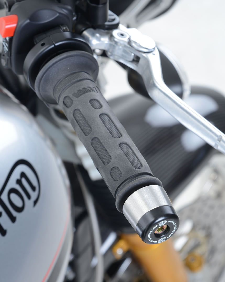 Bar End Sliders for Husqvarna Nuda 900/R '12-, Norton Commando 961 Sport  '15-25 and Zero SRF '19-