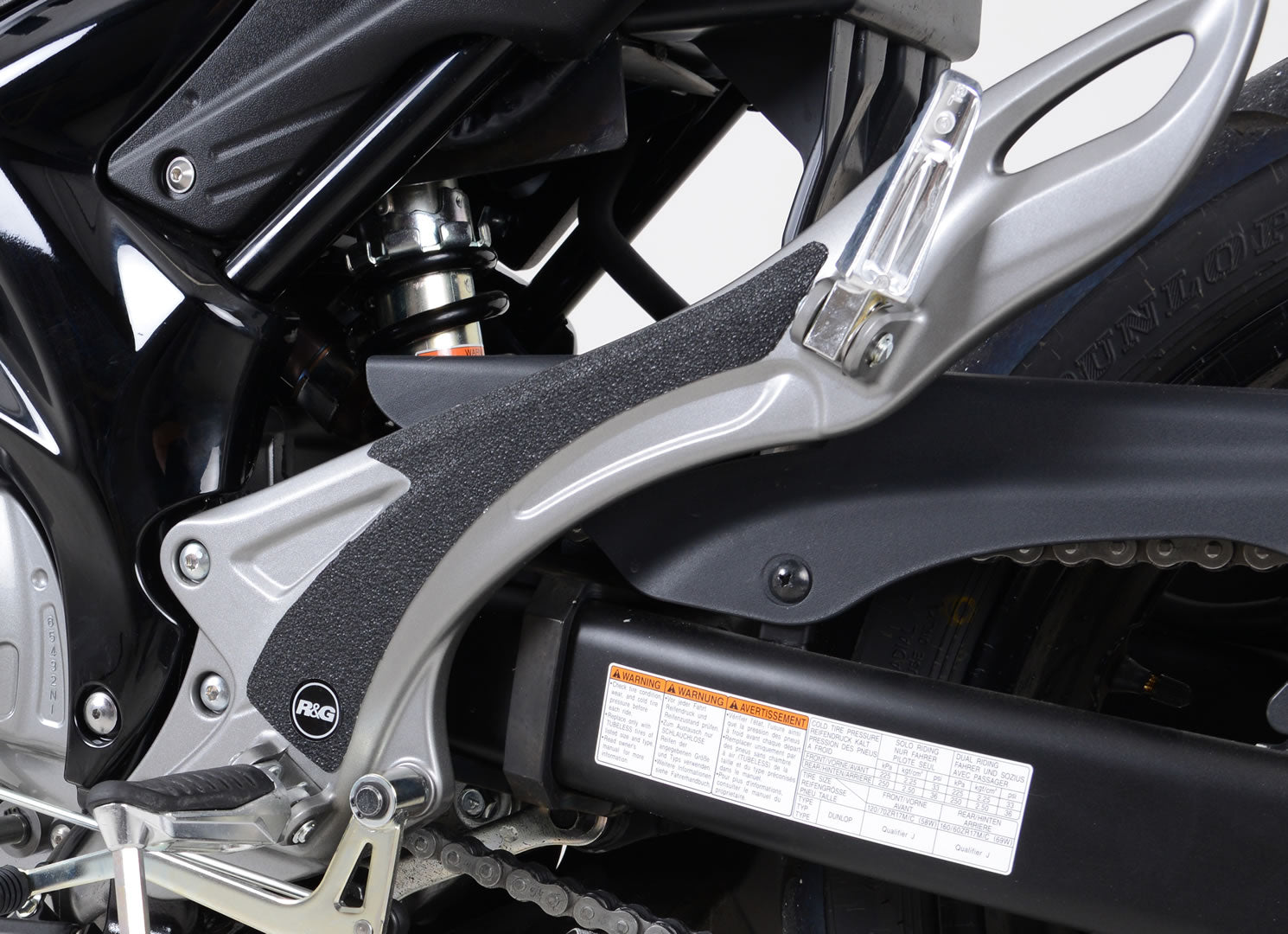 R&G Boot Guard Kit for Suzuki SFV Gladius 650 '09-