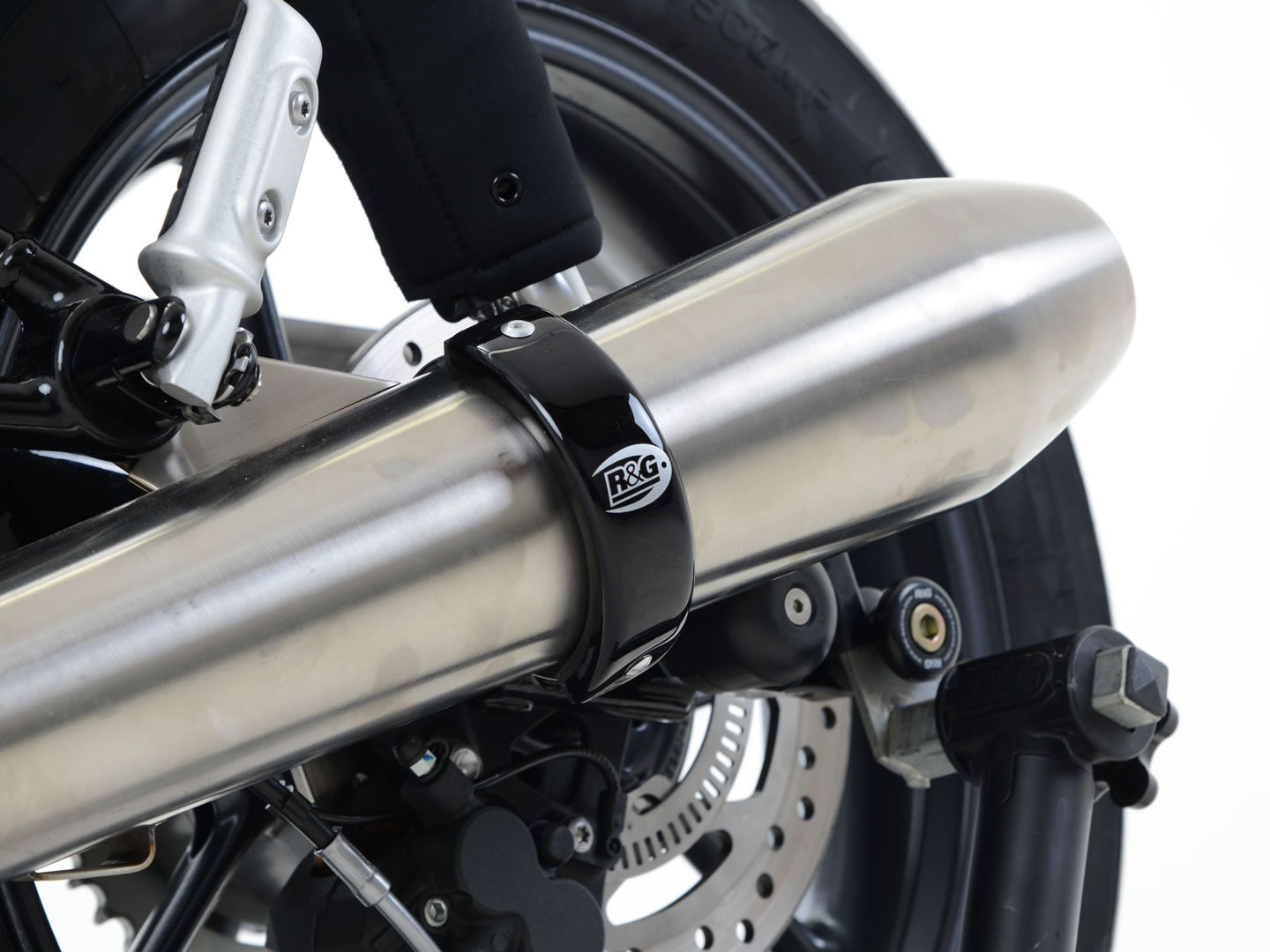 Exhaust Protector for round style exhausts (Circumference up to 40cm)