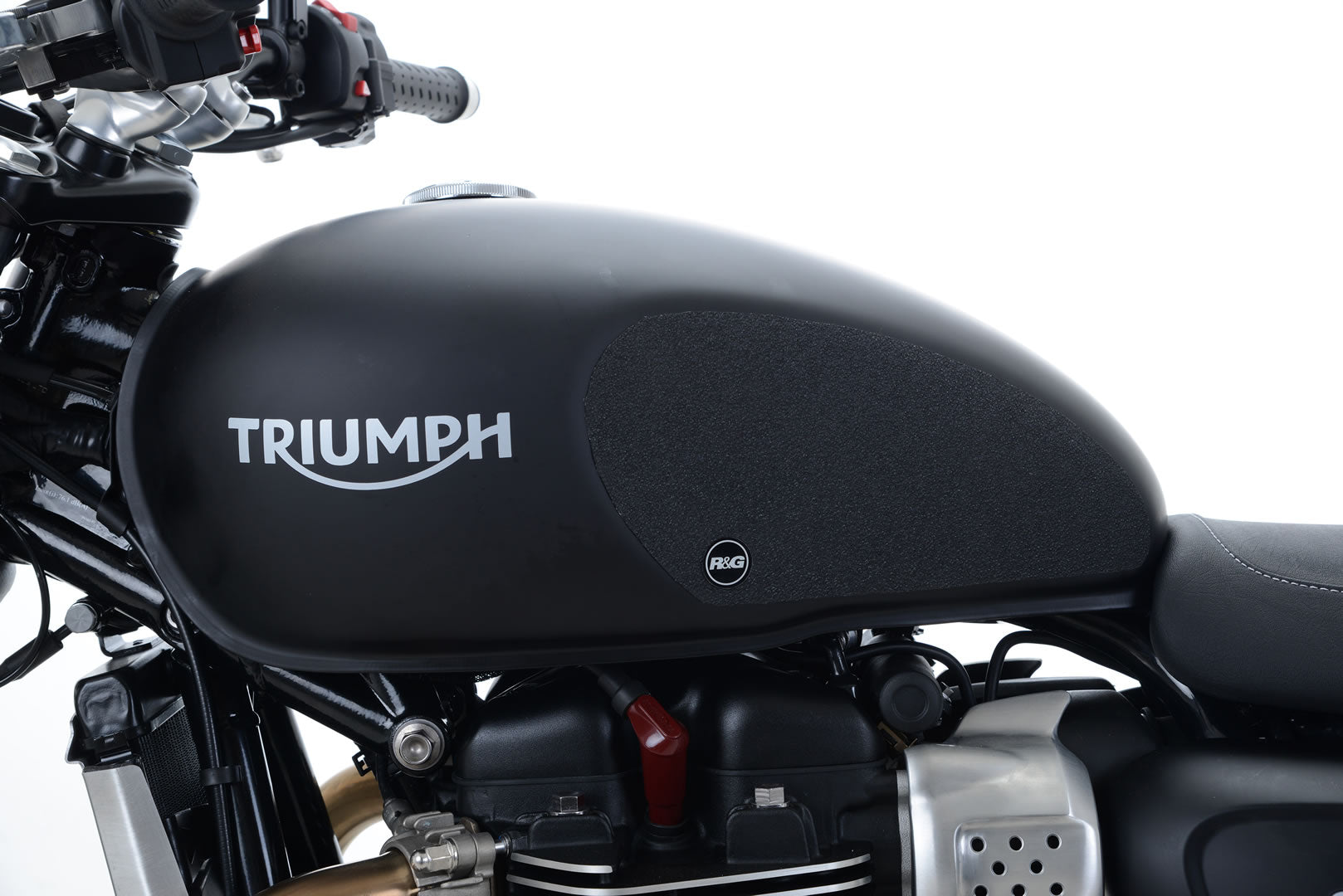 R&G Tank Traction Grips for Triumph Street Twin '16-, Scrambler 900 '23- & Speed Twin 900 '22- '24