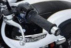 Bar End Sliders for the Triumph Street Cup '17-, Bonneville T120 '16-25 & Bonneville Bobber '17-'25.