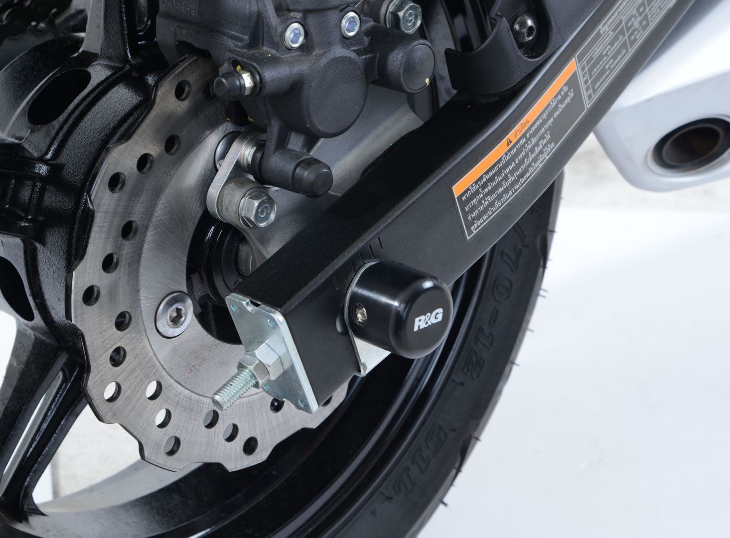 Swingarm Protectors for the Kawasaki Z125 / Z125 Pro '16-