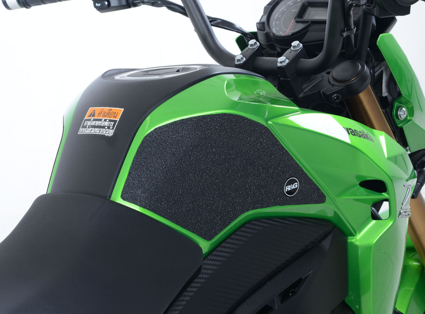 R&G Tank Traction Grip for Kawasaki Z125 / Z125 Pro '16-