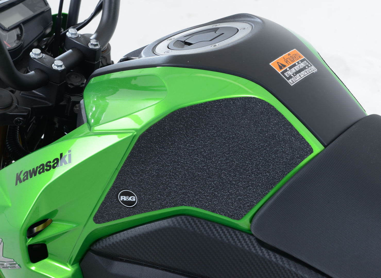 R&G Tank Traction Grip for Kawasaki Z125 / Z125 Pro '16-