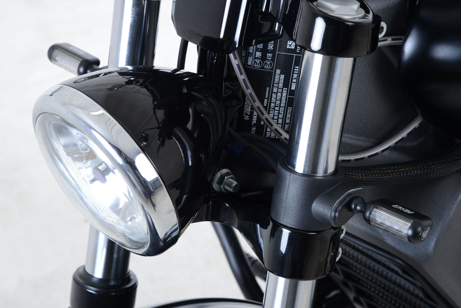 Front Indicator Adapter Kit for Indian Scout '15-, Scout Sixty '18- & Scout Bobber '17-