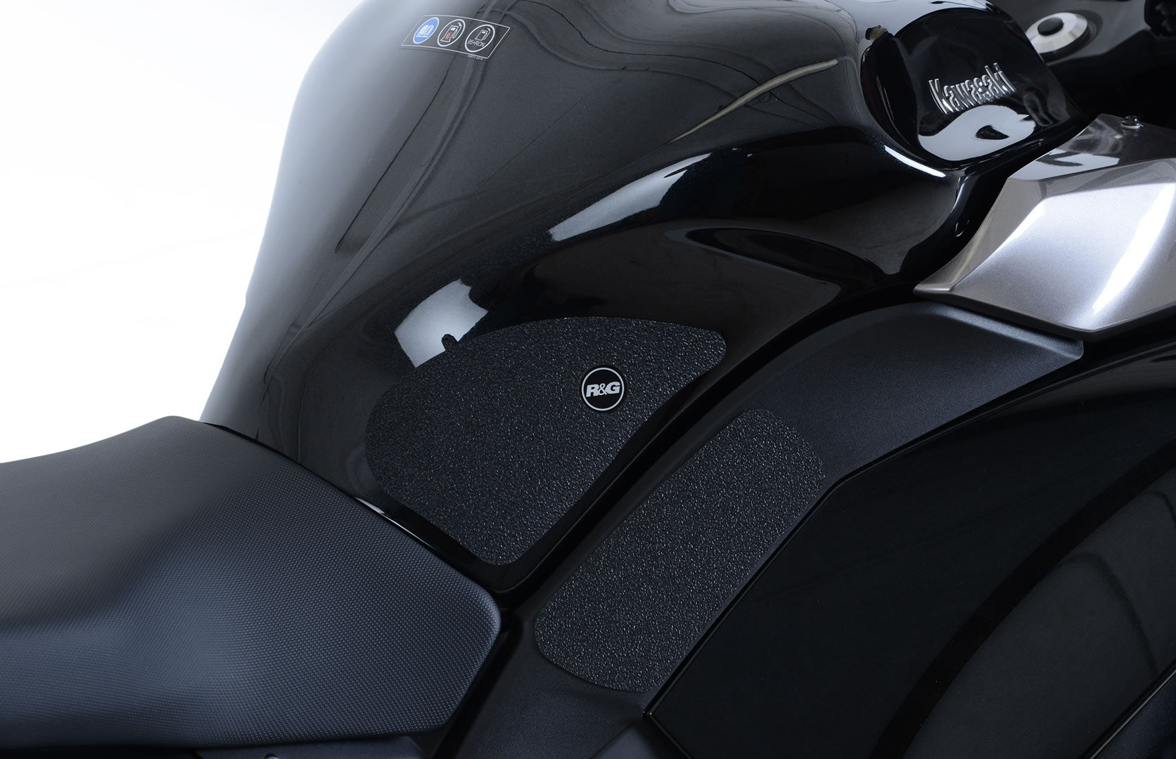 R&G Tank Traction Grip for Kawasaki Z1000SX '11-'19 / Ninja 1000SX '20- '24 & Ninja 1100SX '25-
