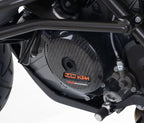 Carbon Engine Case Slider for KTM 1050 Adventure '15-, KTM 1290 Super Adventure '15-'20, 1290 Super Duke '17- '24,1290 Super Duke GT '19- '24 & 1290 Super Duke R '17- '24 LHS