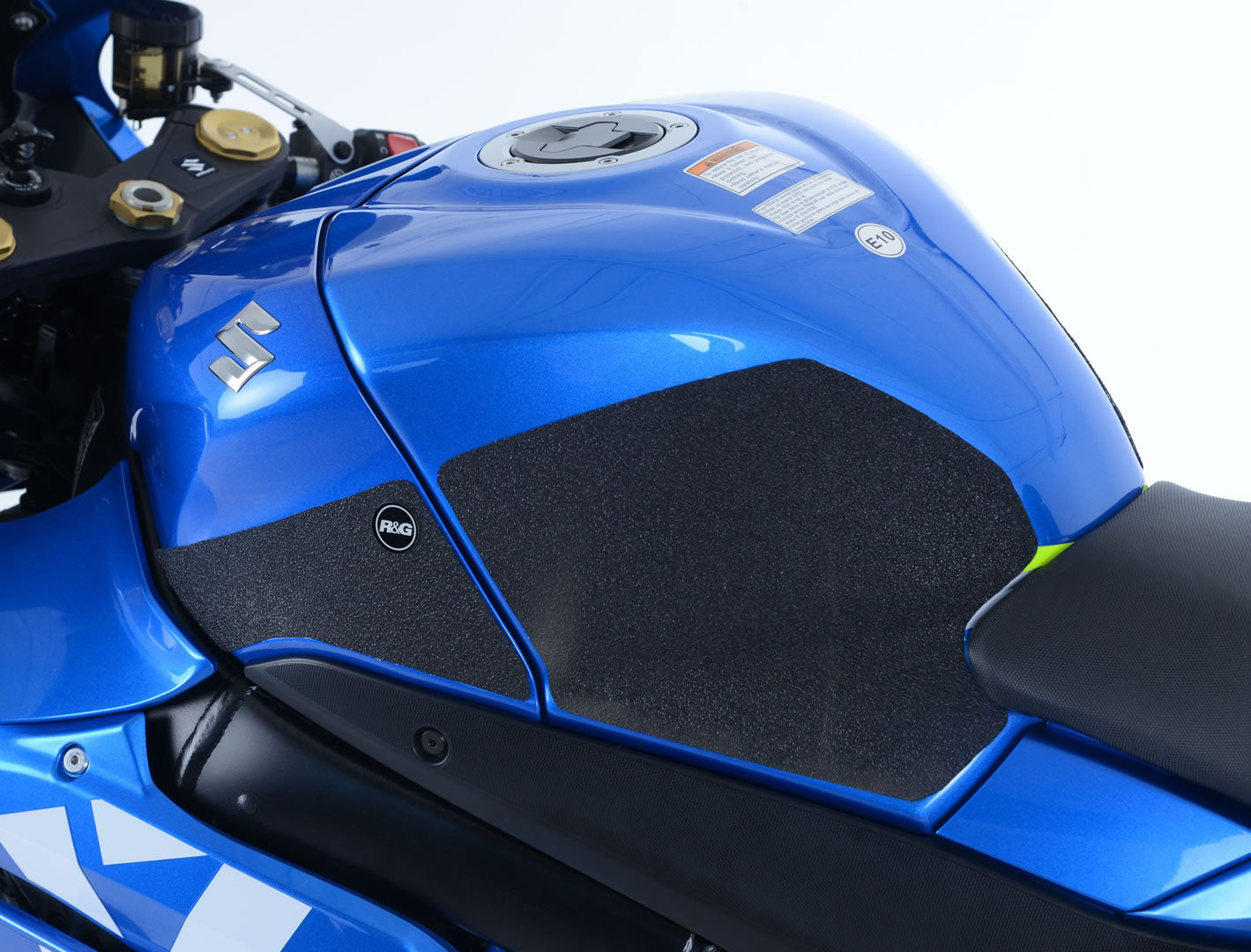 R&G Tank Traction Grips for Suzuki GSX-R1000 '17- '24 / GSX-R1000R '17- '24
